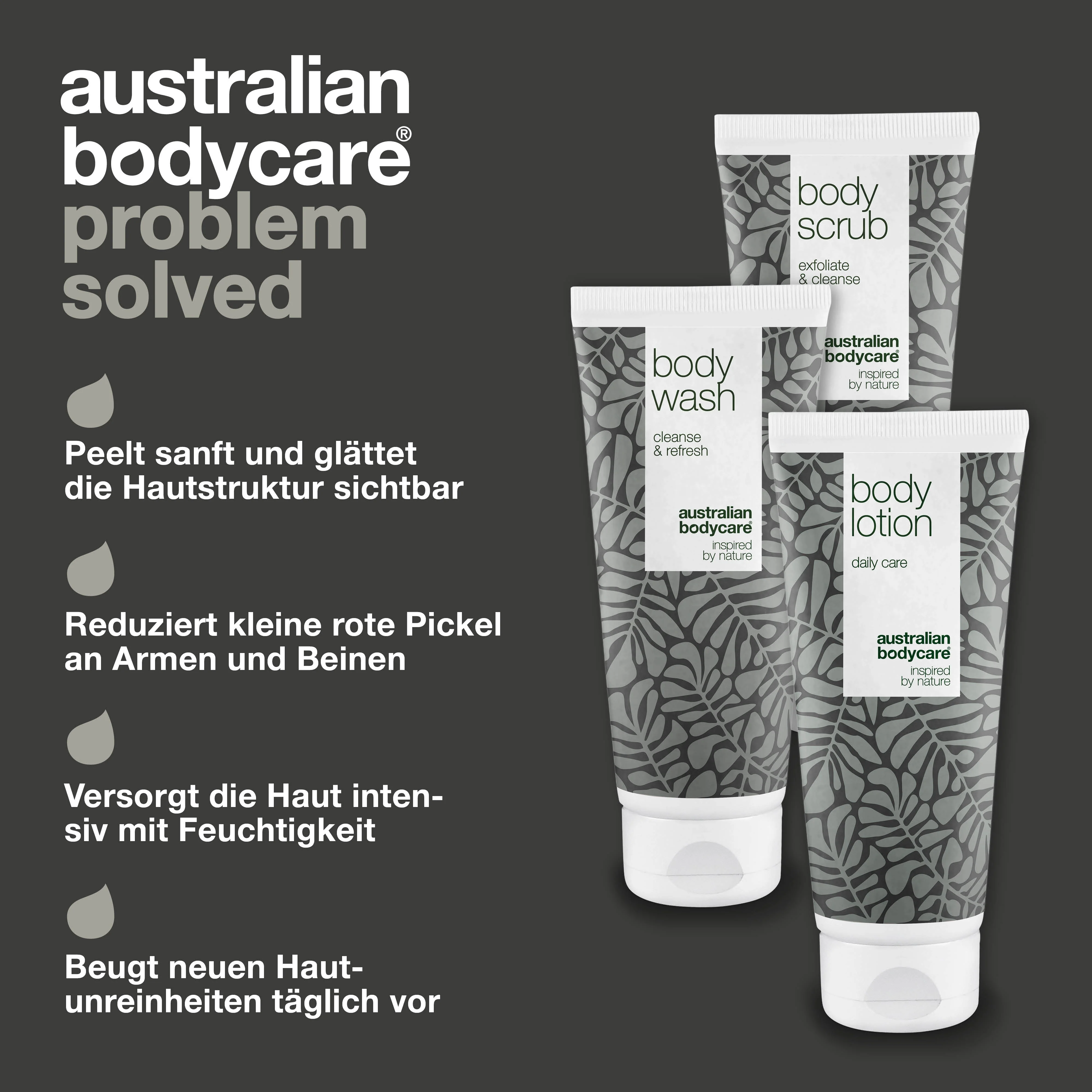 3er Set für Keratosis Pilaris  — Minimiere die kleinen, roten Pickel am Körper, verursacht durch Reibeisenhaut - Image 3