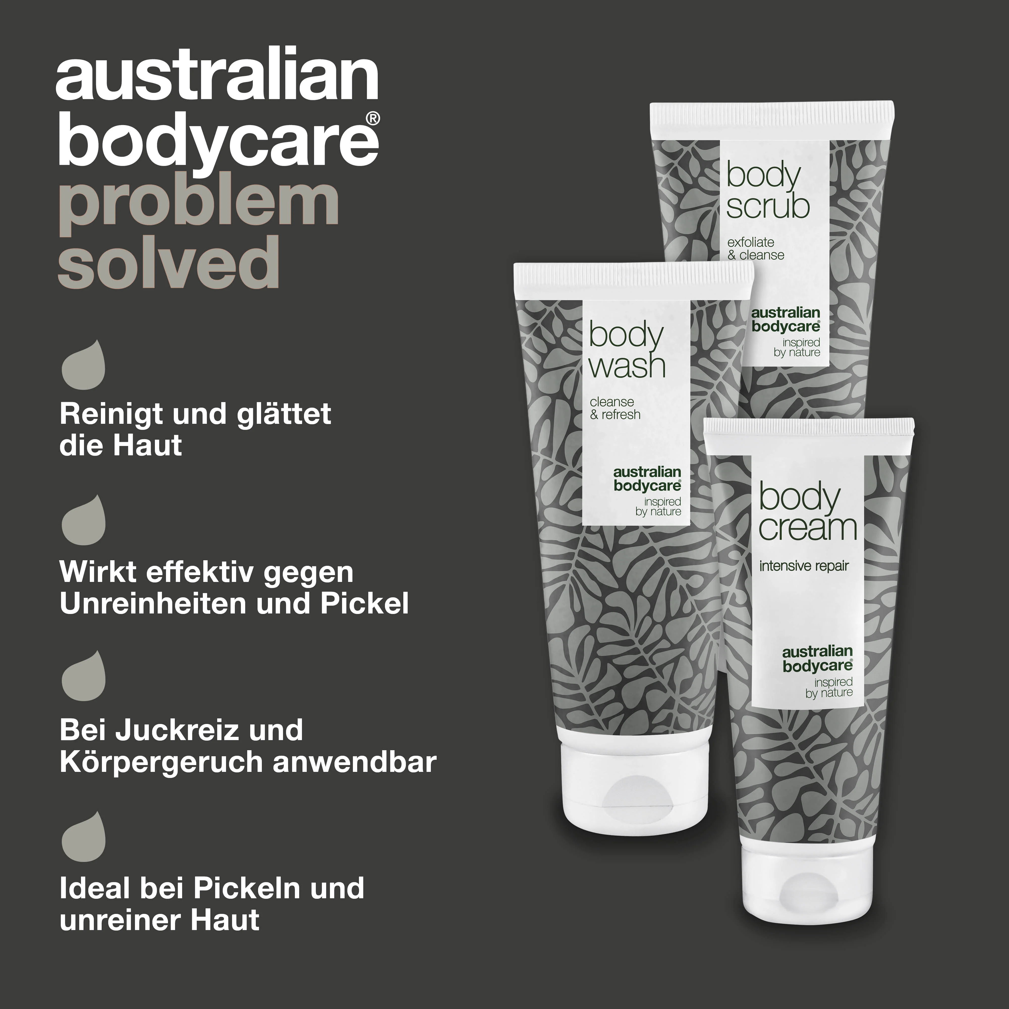 3er Körperset für Trockene Haut —  3 Produkte, die Juckreiz und Trockenheit entgegenwirken, und auch zur Pflege bei Neurodermitis und Pilzinfektionen geeignet sind - Image 3