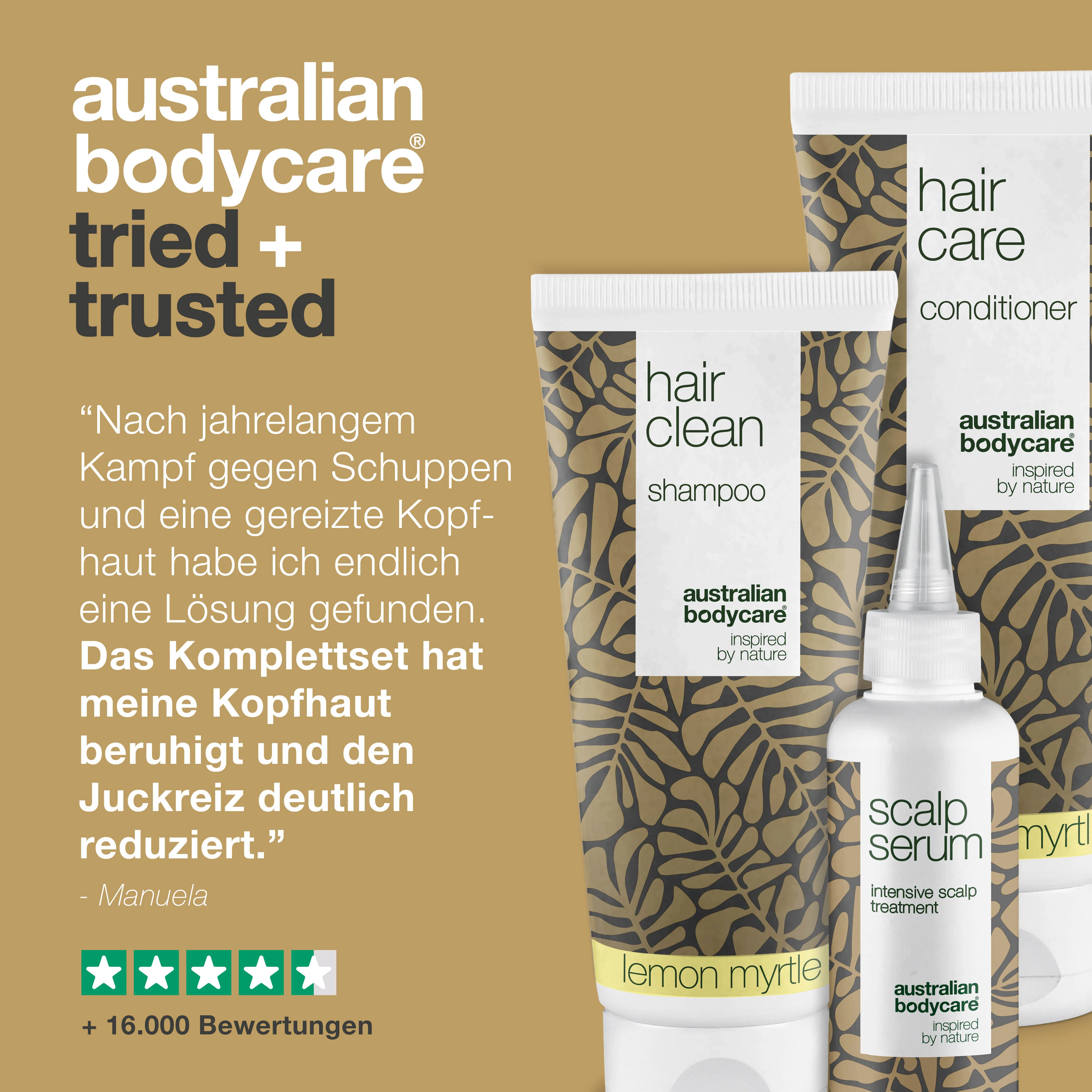 Kopfhautpflege mit Zitronenmyrte — 3 Produkte mit Teebaumöl und Zitronenmyrte gegen Schuppen und trockene Kopfhaut - Image 5