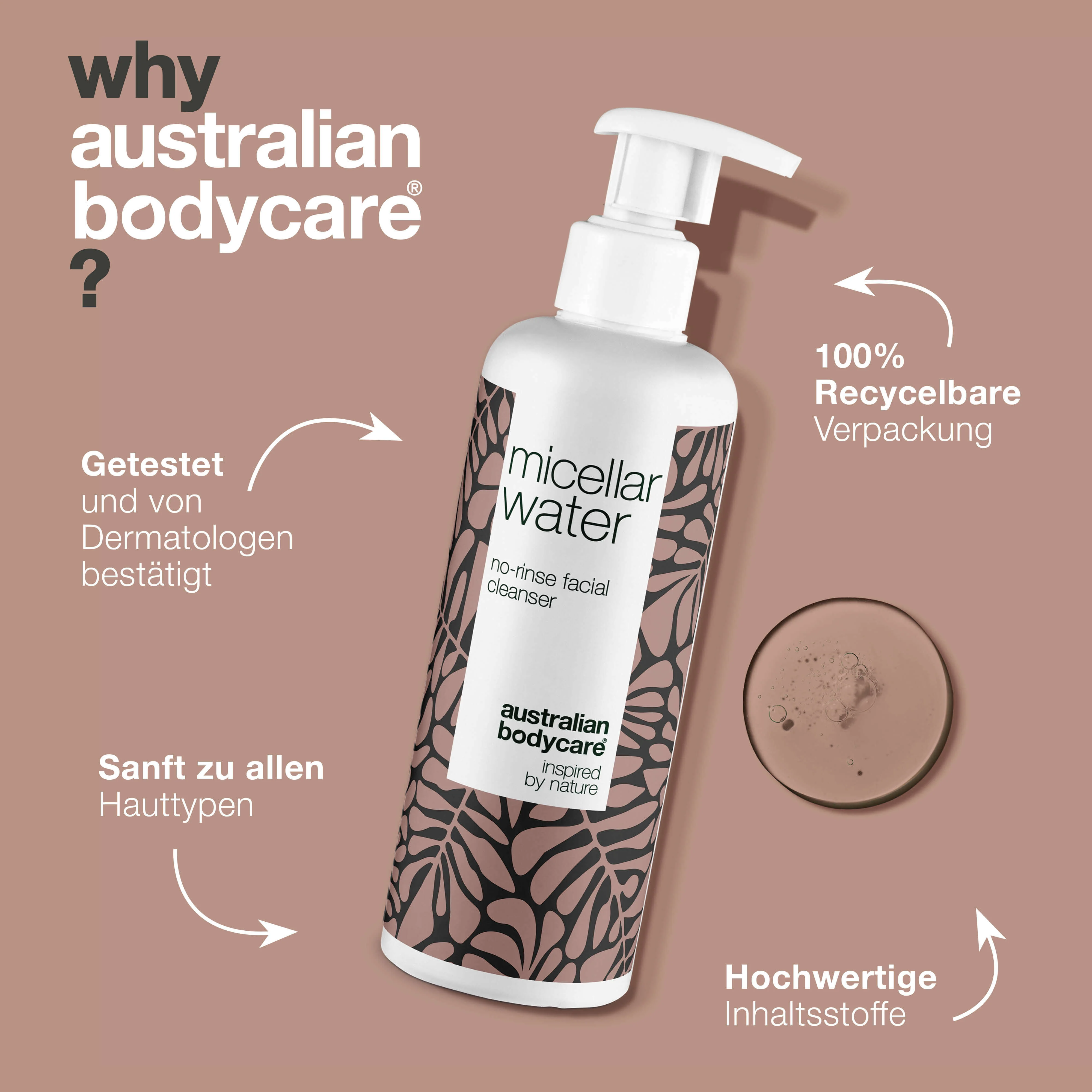 Mizellenwasser – Effektive Reinigung für fettige und unreine Haut — Micellar Water entfernt Make-up, Schmutz und überschüssiges Öl. Perfekt für die tägliche Reinigung und frische Haut. - Image 4