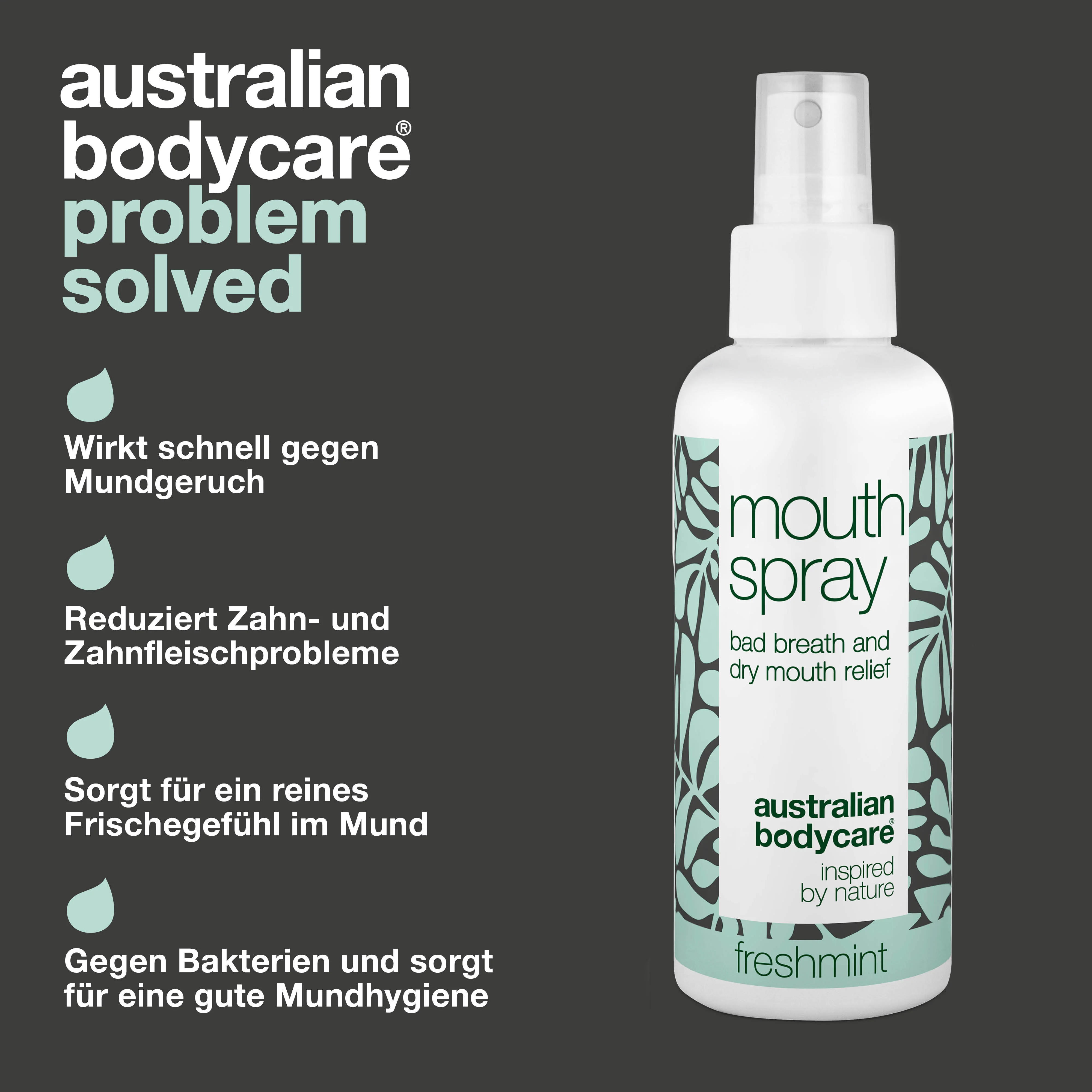 Mundspray gegen Mundtrockenheit & schlechten Atem — Effektives Mundspray gegen trockenen Mund und schlechten Atem. Spendet Feuchtigkeit und sorgt für langanhaltende Frische. - Image 3
