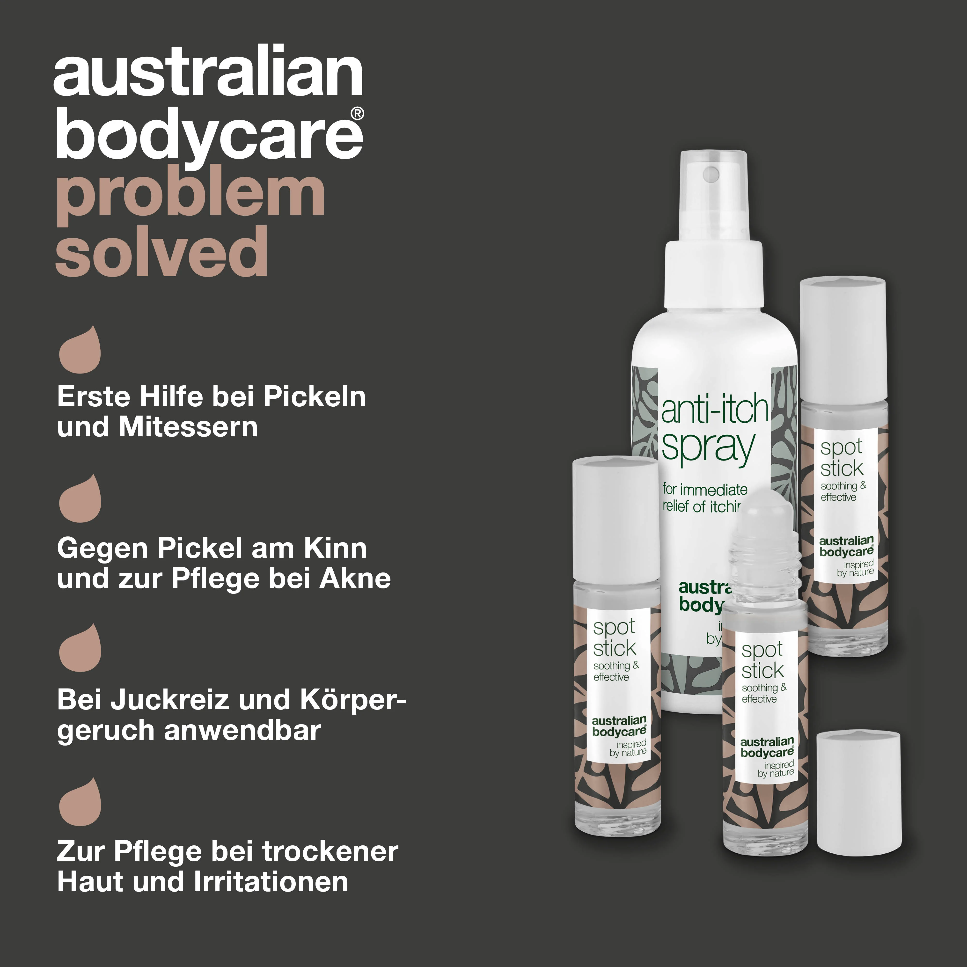 4er-Paket zur Pflege bei Mückenstichen und Insektenbissen — 4 beruhigende Produkte zur Linderung von Irritationen durch Insektenstiche - Image 3