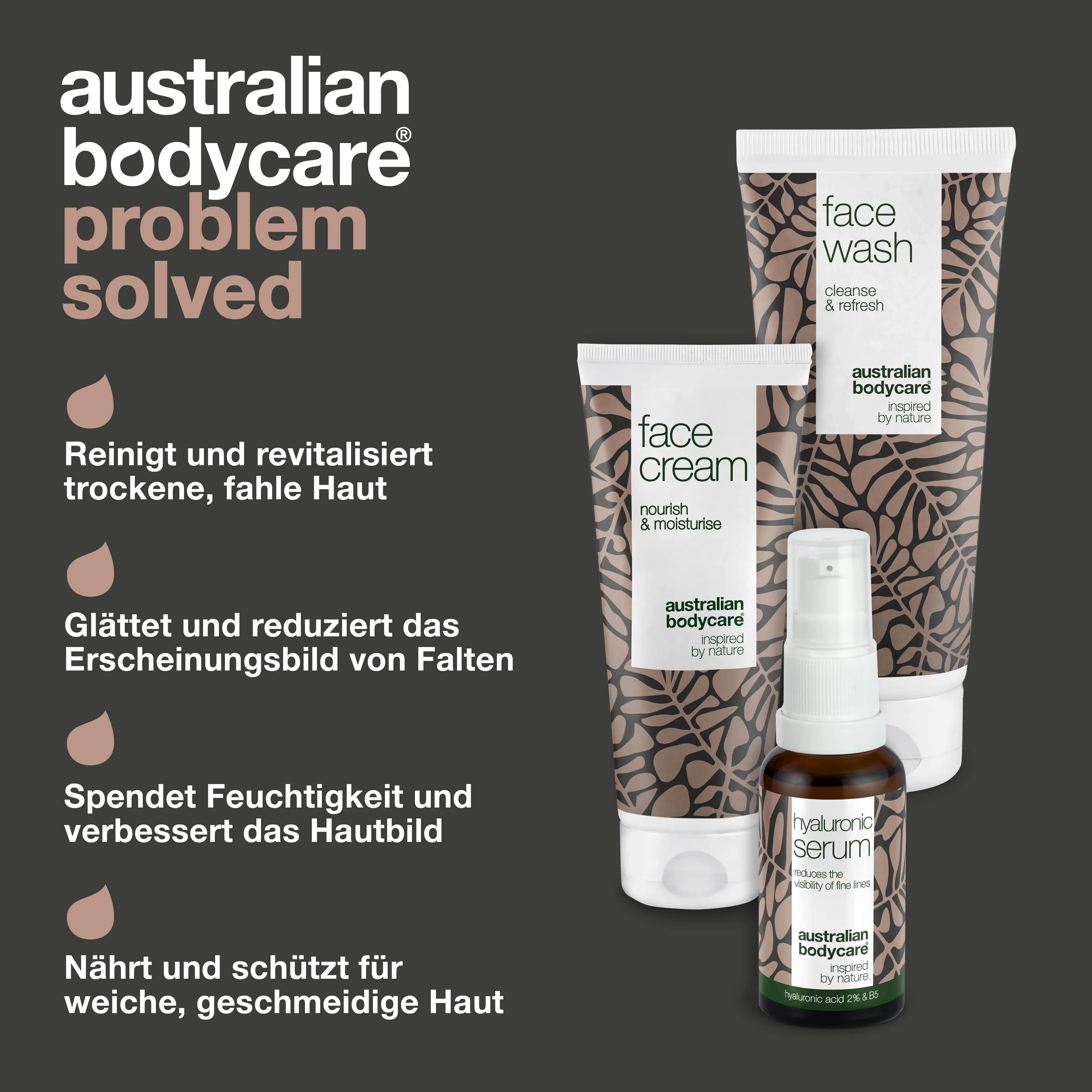 Hyaluronsäure Booster-Set für strahlende & glatte Haut — 3 Produkte für reichlich Glanz und minimierte Falten und Linien - Image 3