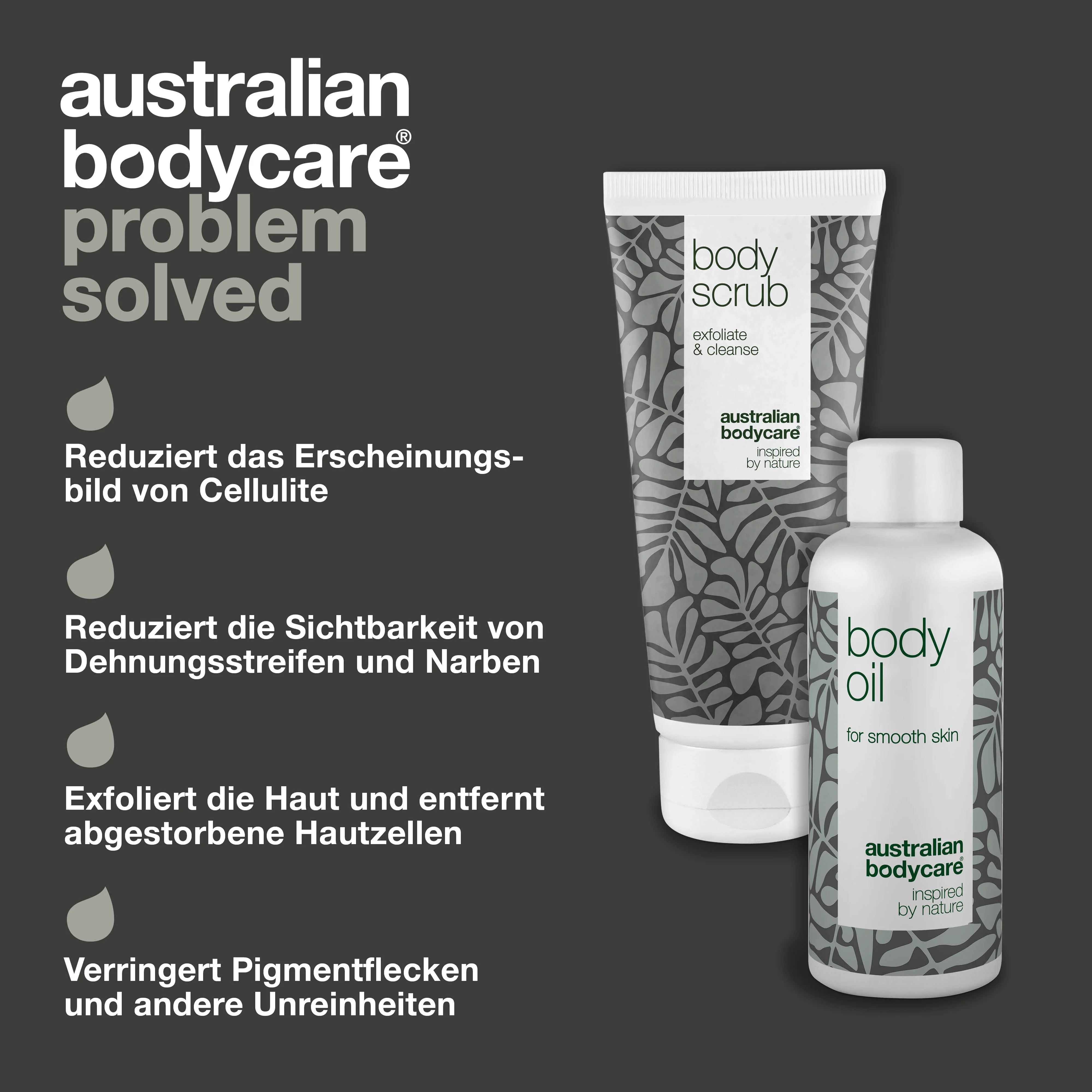 Anti Orangenhaut Set — 2 Produkte, die das Erscheinungsbild von Orangenhaut (Cellulite) verbessern und mit schwangerschaftsöl - Image 3