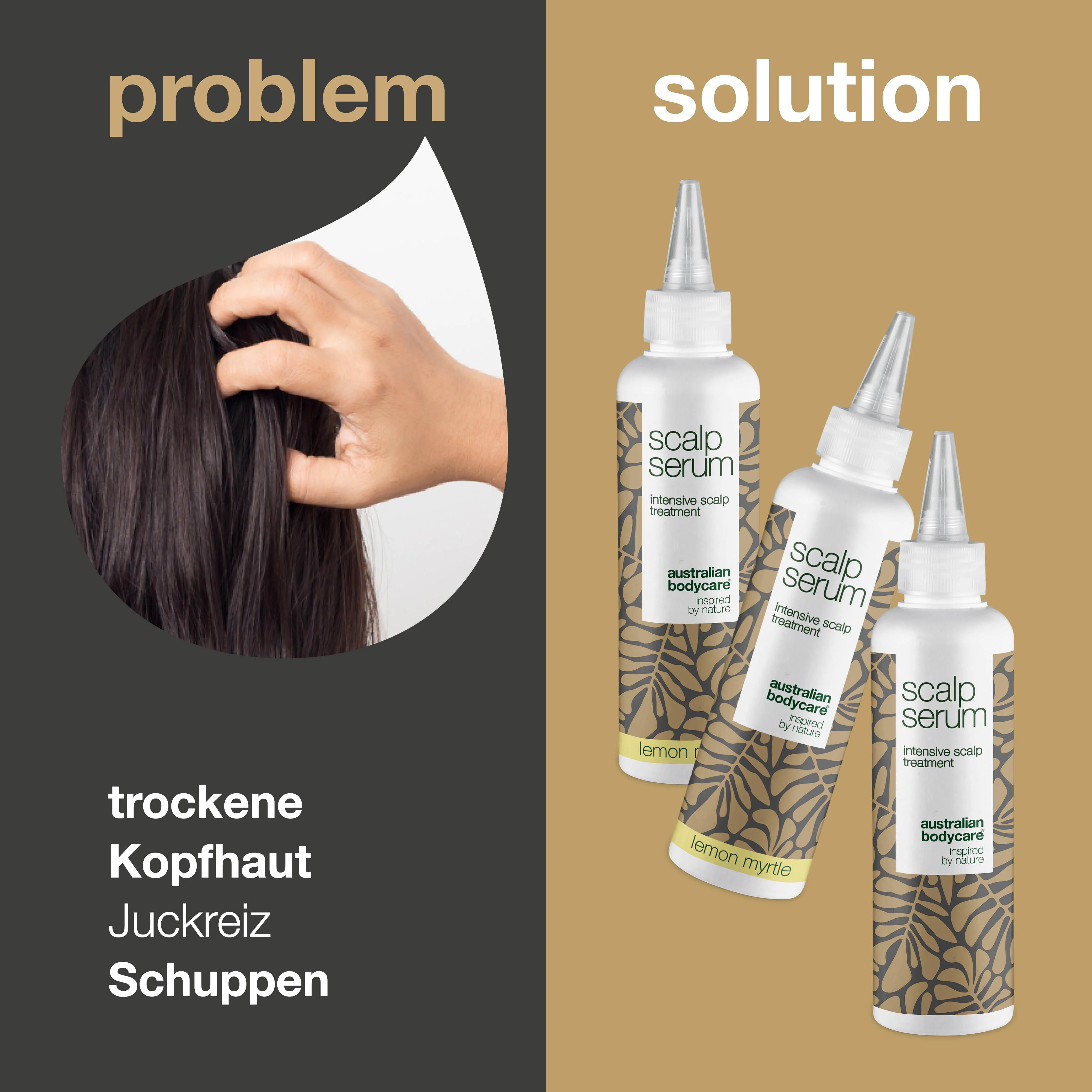 3 für 2 Kopfhaut Serum 150 ml - Paketangebot — Set mit 3 Kopfhaut Seren (150 ml): Teebaumöl & Zitronenmyrte - Image 2