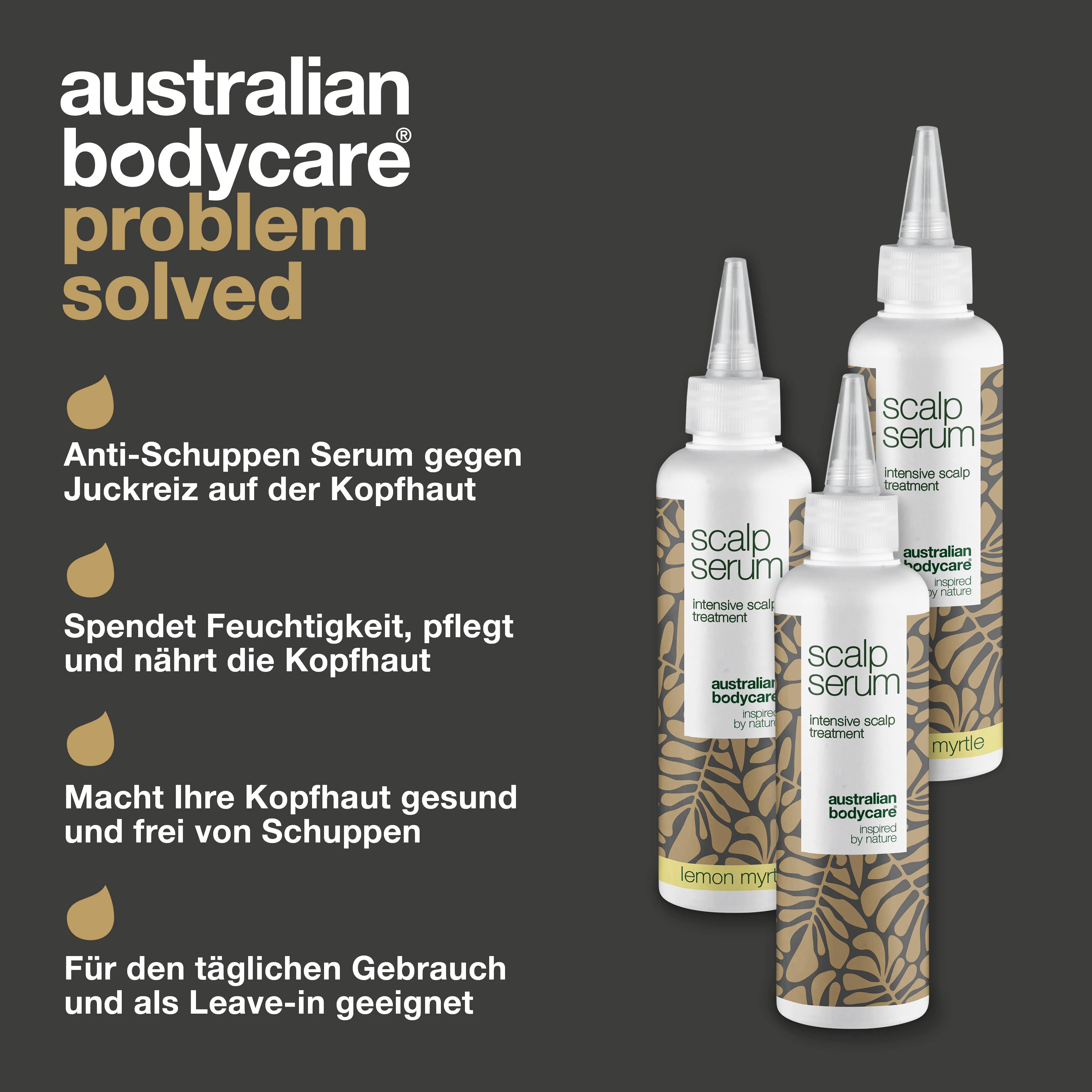 3 für 2 Kopfhaut Serum 150 ml - Paketangebot — Set mit 3 Kopfhaut Seren (150 ml): Teebaumöl & Zitronenmyrte - Image 3