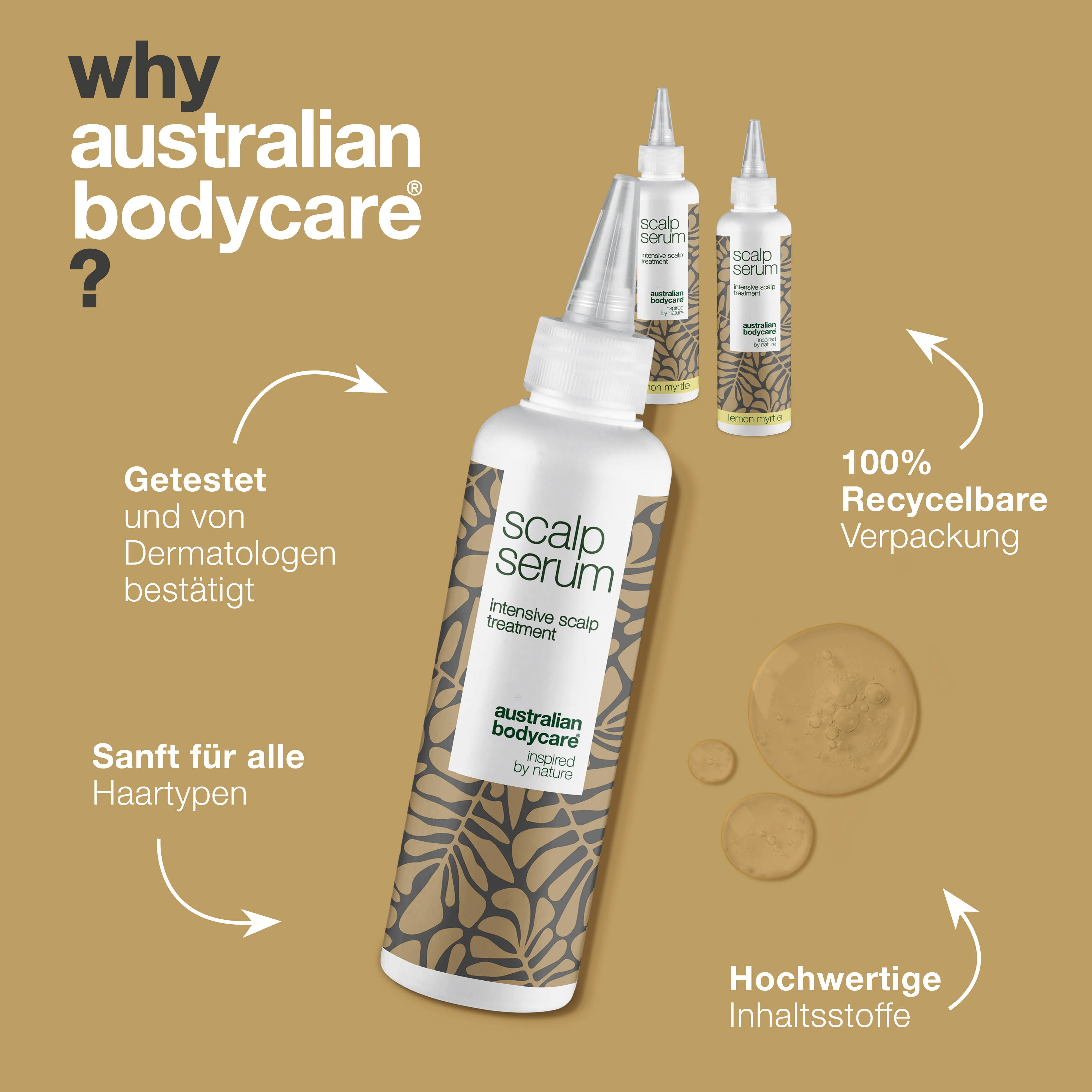 3 für 2 Kopfhaut Serum 150 ml - Paketangebot — Set mit 3 Kopfhaut Seren (150 ml): Teebaumöl & Zitronenmyrte - Image 4