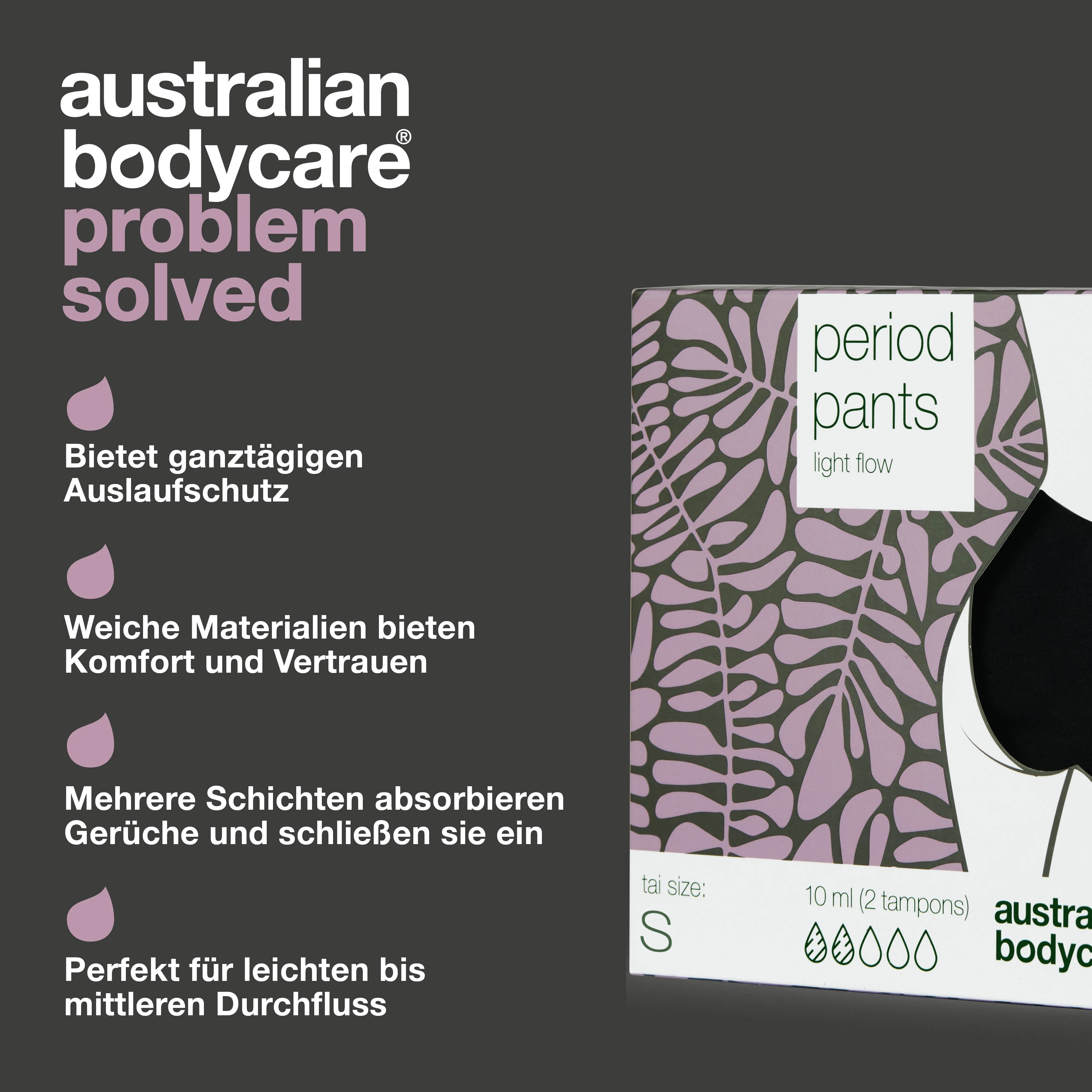 Periodenslips – Verabschiede dich von Tampons und Binden — Erlebe Periodenslips, die bequem und auslaufsicher sind. Perfekt für Tag und Nacht. Wiederverwendbar und hautfreundlich. - Image 3