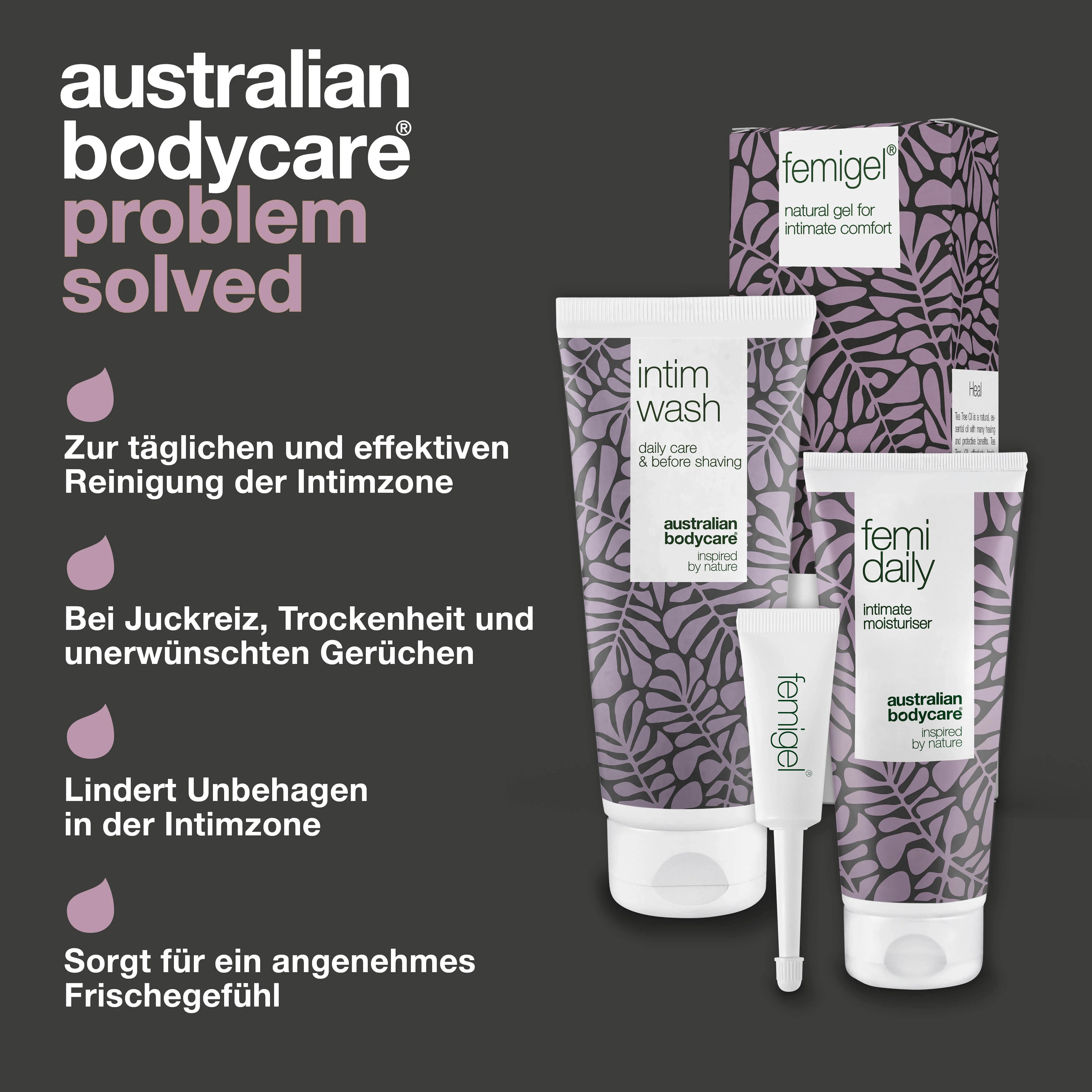 3er Set bei Blasenentzündung — Intimpflegeprodukte gegen Trockenheit, Brennen und Reizungen - Image 3