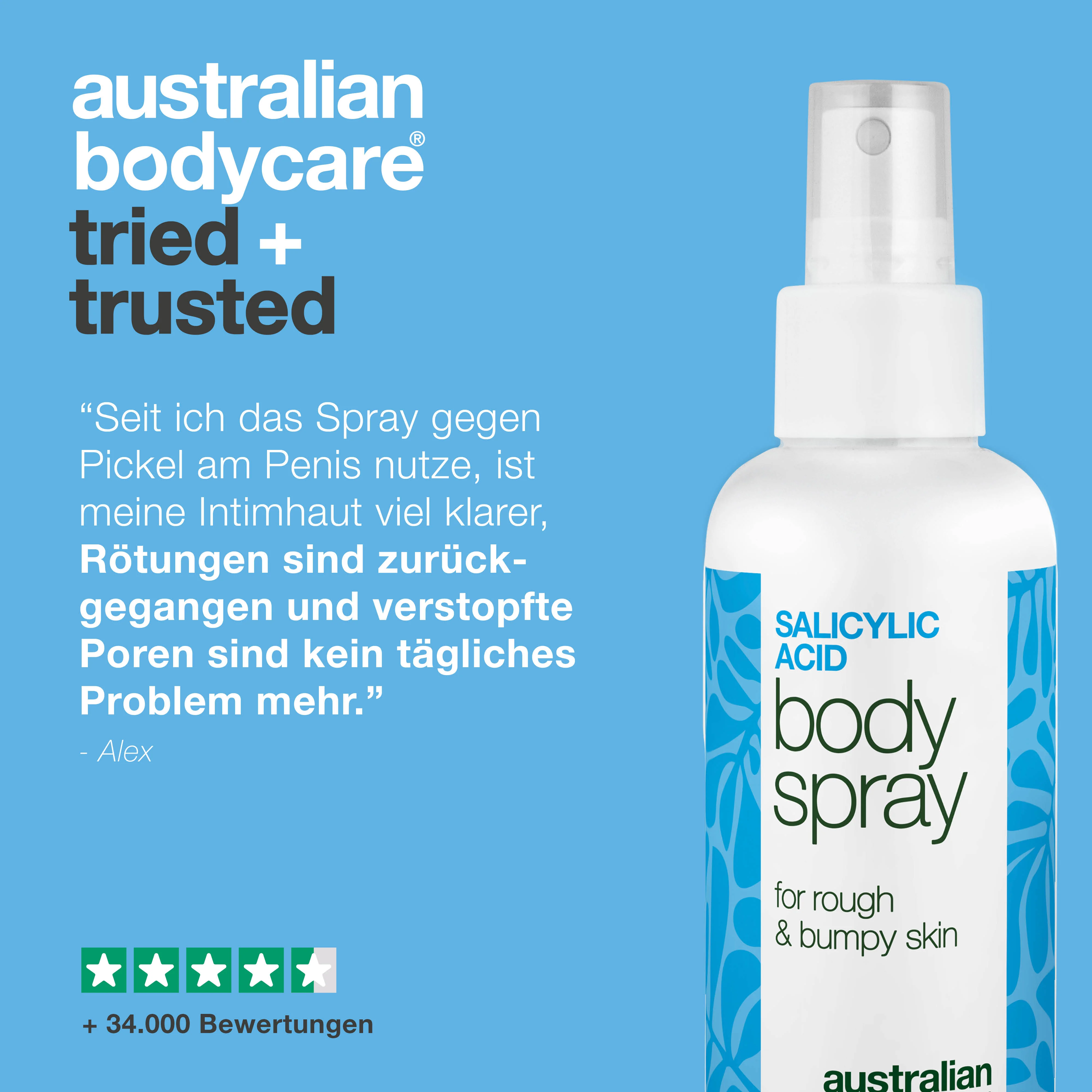 Spray gegen Pickel am Penis – reduziert Rötungen und Poren — Spray gegen Pickel am Penis reduziert Rötungen und Unreinheiten. Mit Salicylsäure, Glykolsäure, Zink, Panthenol und Glycerin. - Image 5