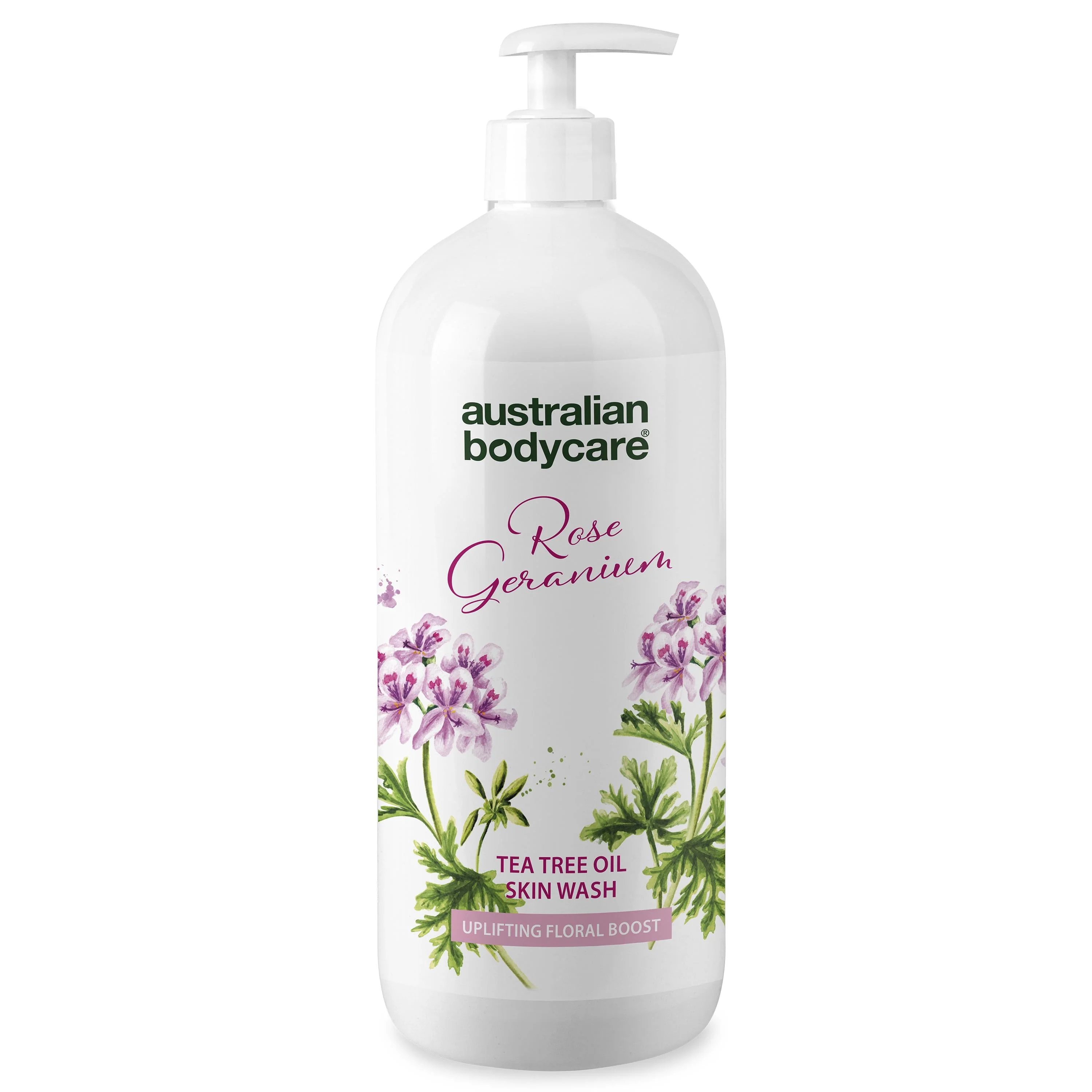Professionelle Rose Geranium Skin Wash — Professionellen Duschgel mit Teebaumöl und Rose Geranium - Image 8
