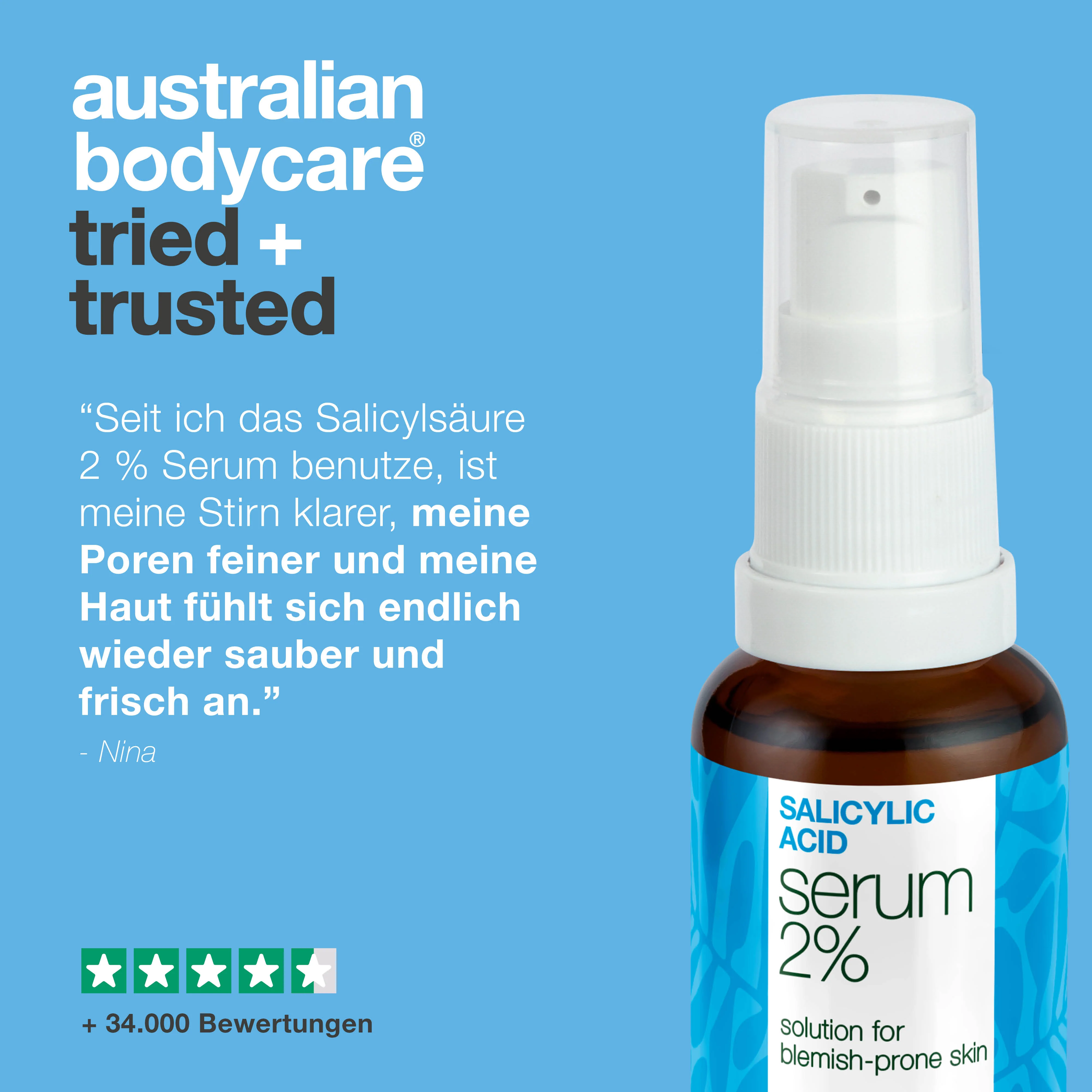 Salicylsäure Serum gegen Mitesser, fettige Haut und Poren — Salicylsäure Serum bei Mitessern, fettiger Haut und Poren. Mit Zink PCA, grünem Tee, Hyaluronsäure und Glycerin. - Image 5