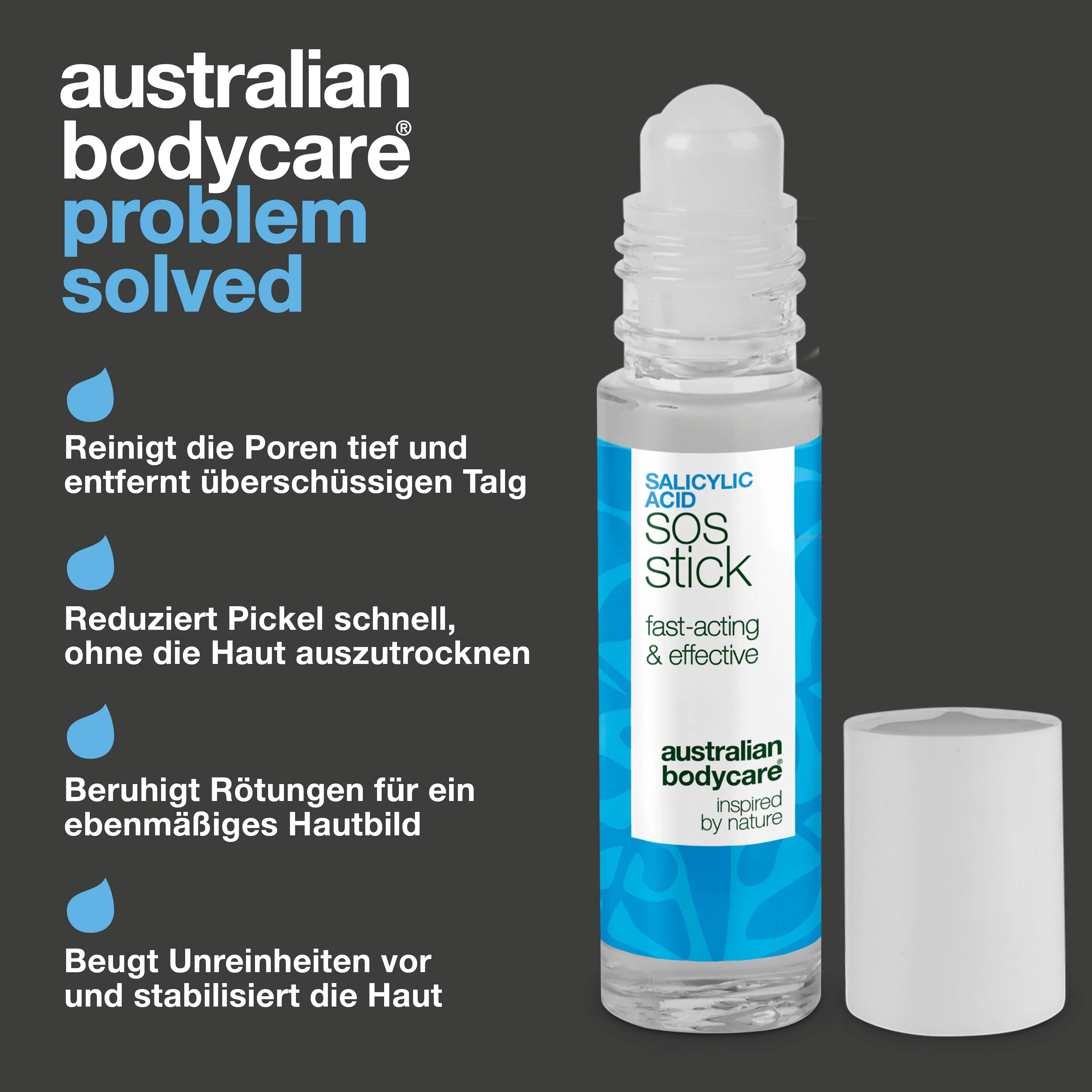Salicylsäure SOS Stick gegen Pickel und Rötungen — Salicylsäure SOS Stick klärt fettige, unreine Haut. Reinigt, beruhigt und beugt neuen Unreinheiten vor. Mit Salicylsäure. - Image 3