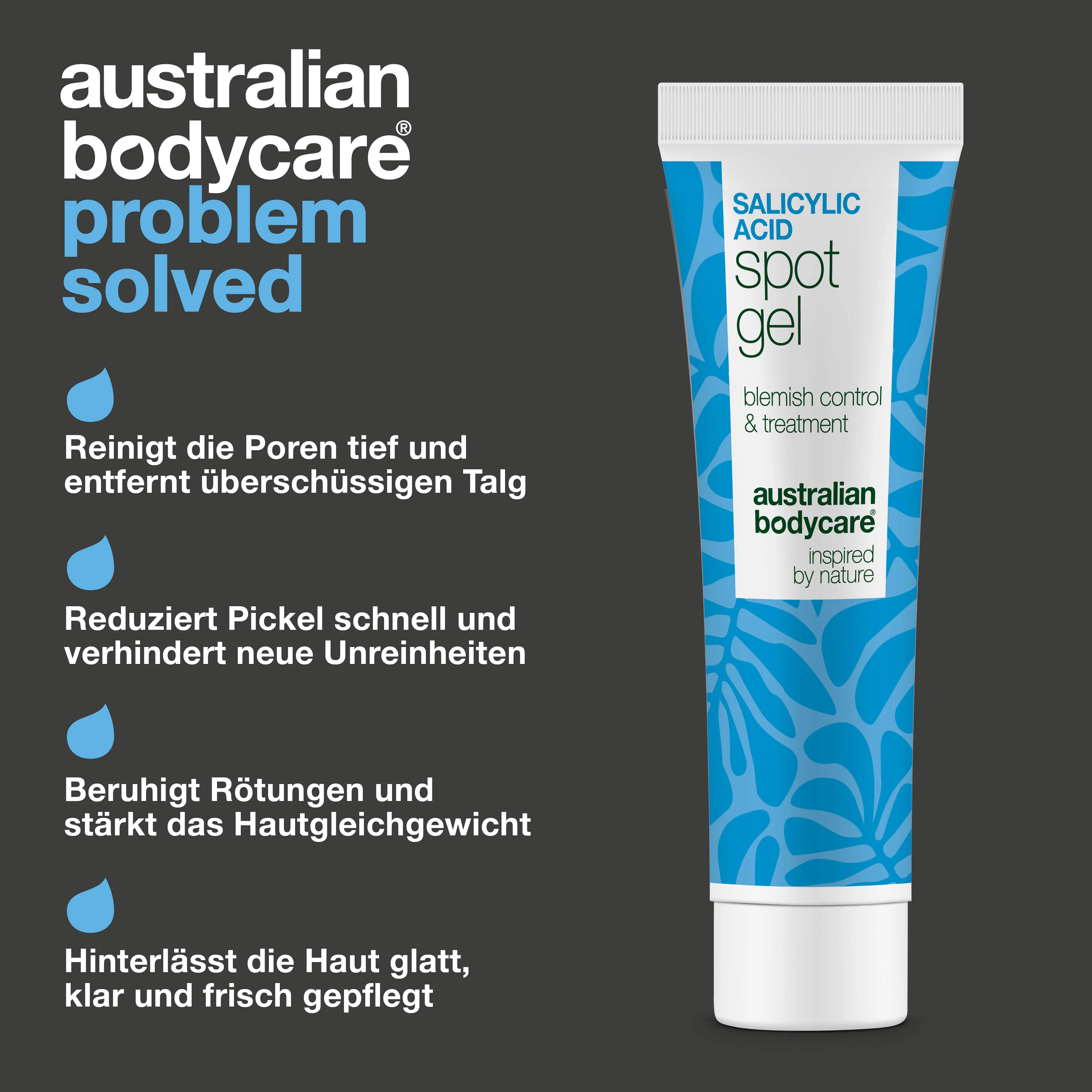 Salicylsäure Spot Gel gegen Pickel und verstopfte Poren — Salicylsäure Spot Gel klärt fettige Haut und entfernt Talg. Effektive Pflege mit Salicylsäure für reine, glatte Haut. - Image 3