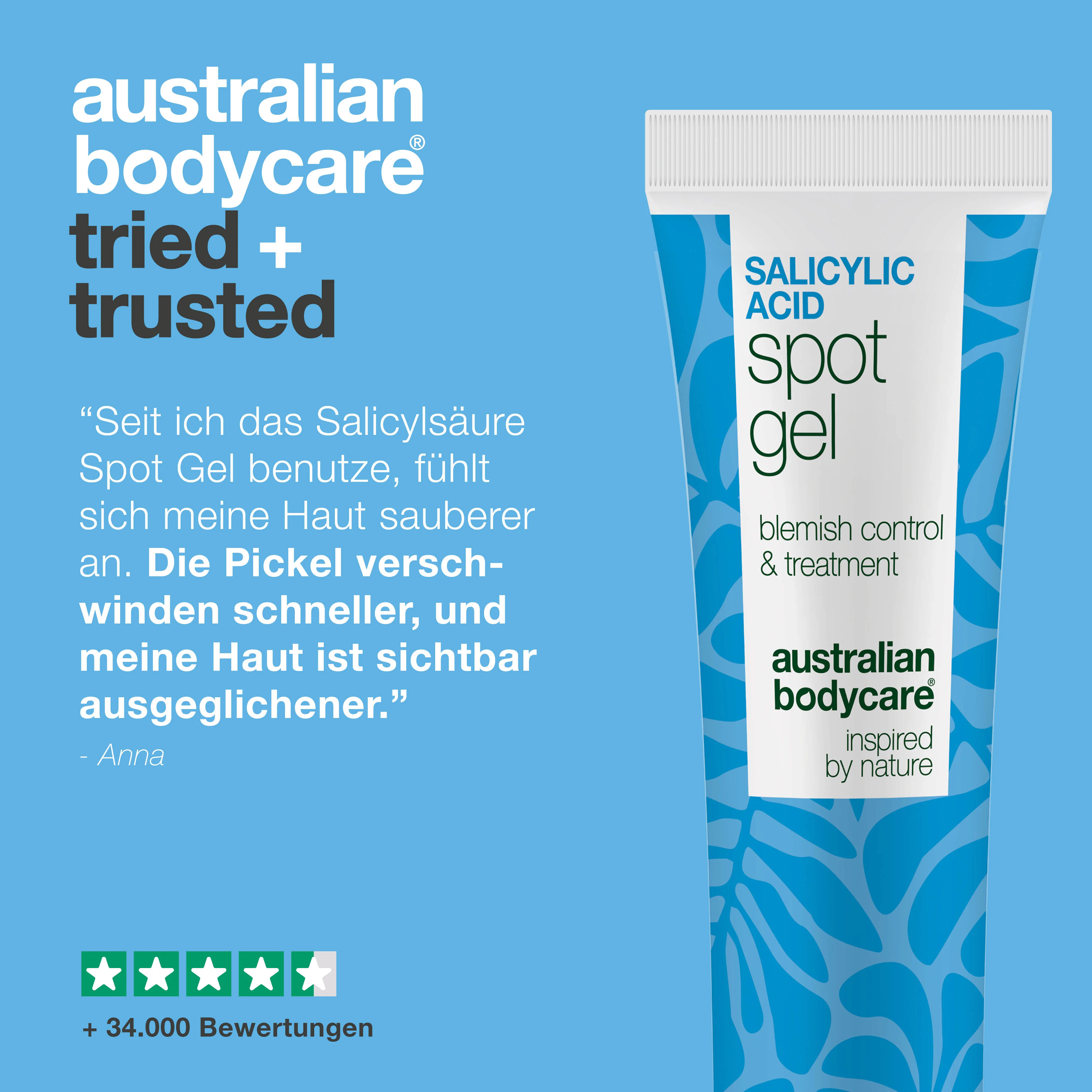 Salicylsäure Spot Gel gegen Pickel und verstopfte Poren — Salicylsäure Spot Gel klärt fettige Haut und entfernt Talg. Effektive Pflege mit Salicylsäure für reine, glatte Haut. - Image 5