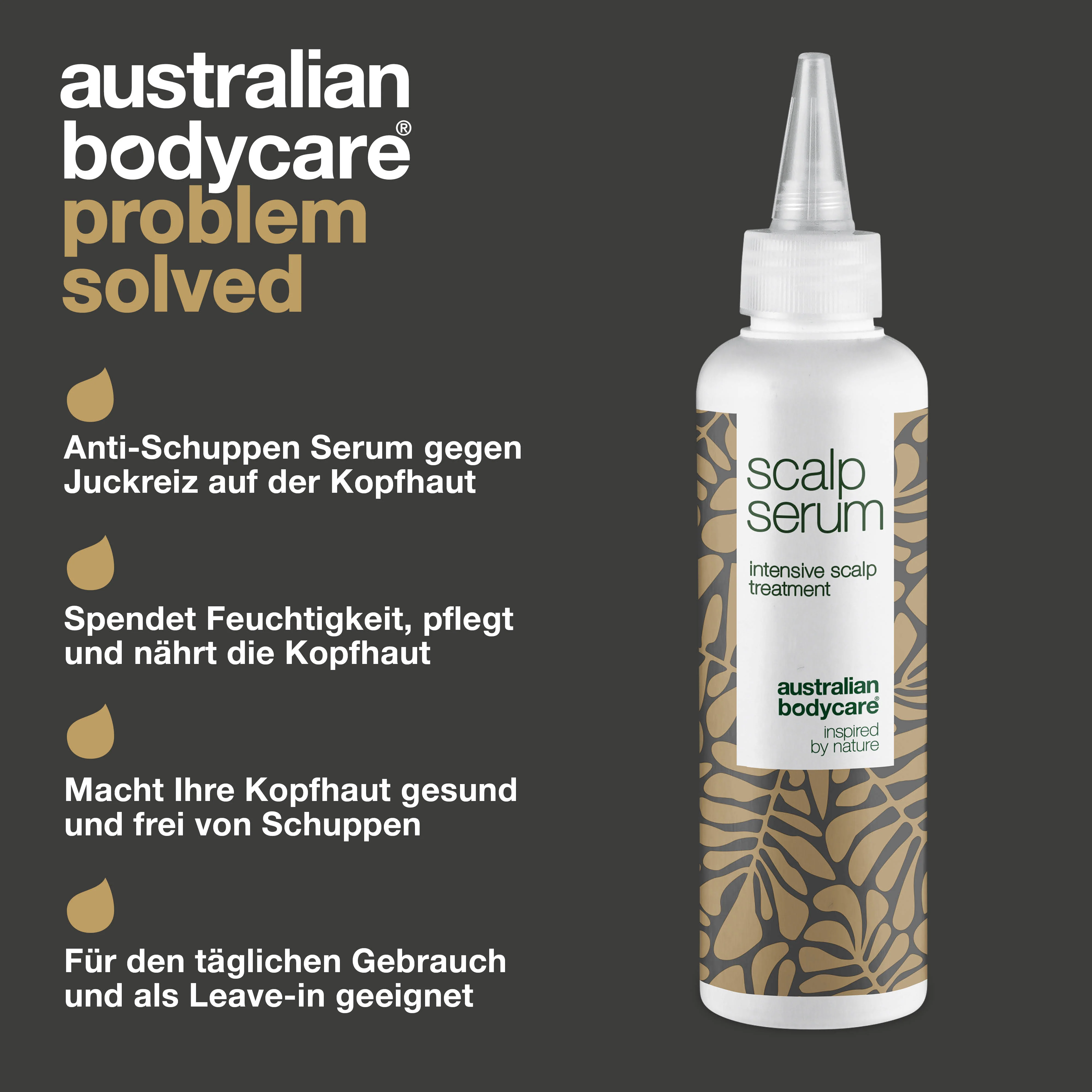 Kopfhaut-Serum mit Teebaumöl — Für trockene, juckende Kopfhaut, Schuppen und Pickel auf der Kopfhaut - Image 3