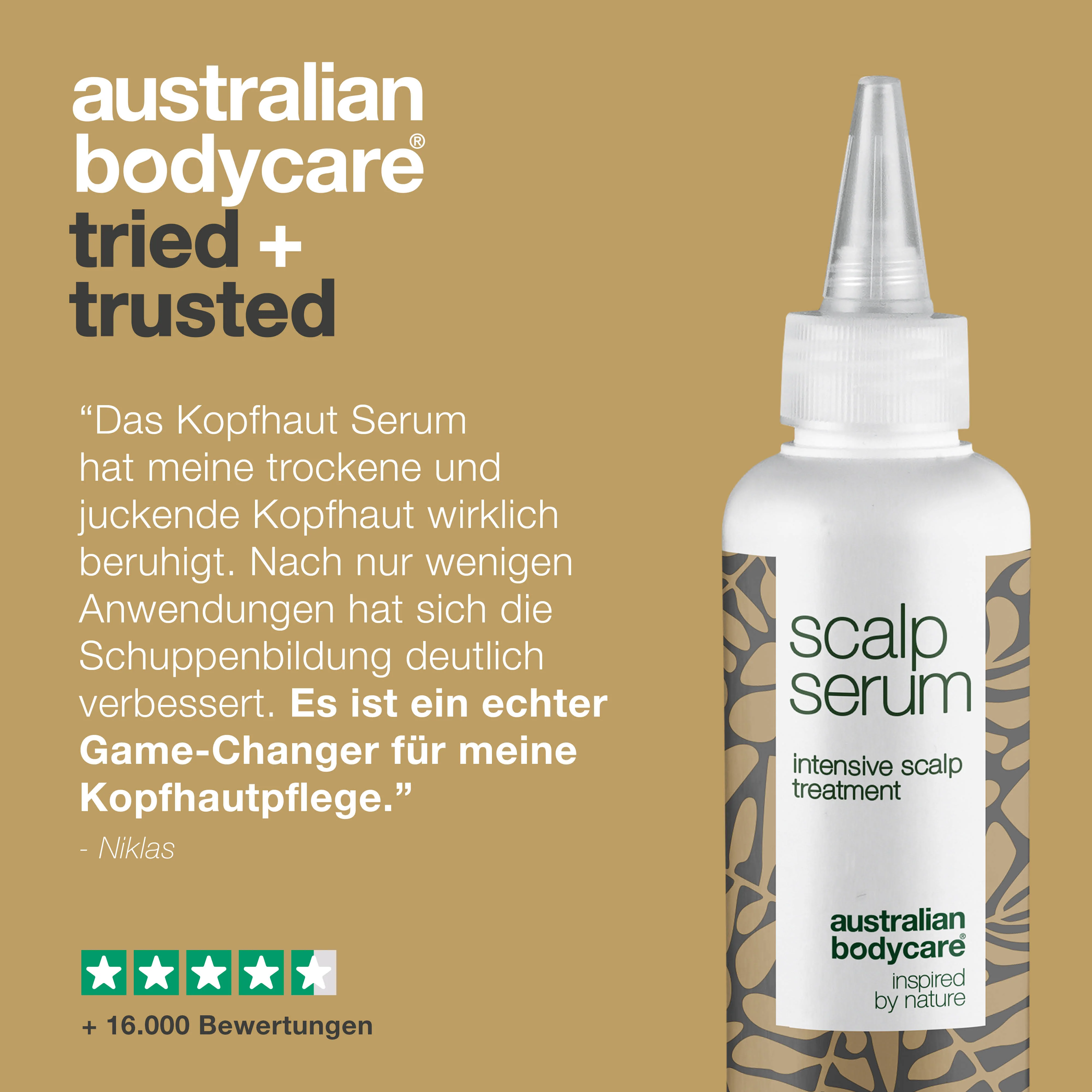 Kopfhaut-Serum mit Teebaumöl — Für trockene, juckende Kopfhaut, Schuppen und Pickel auf der Kopfhaut - Image 5