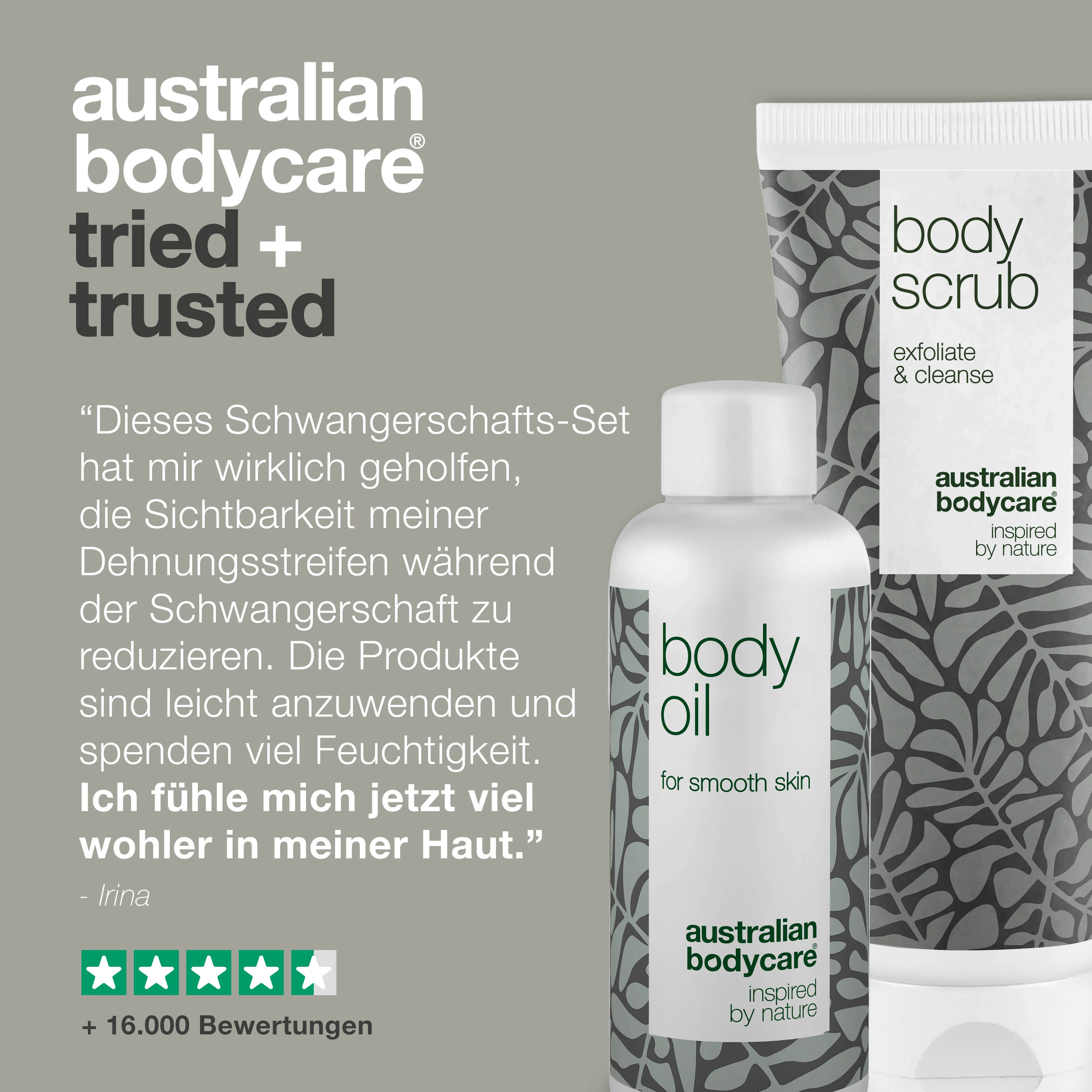 Schwangerschaftspaket für die werdende Mutter mit 2 Produkten  — Reduziere die Sichtbarkeit von Dehnungsstreifen und verwende es zur Pflege von Cellulitis - Image 5