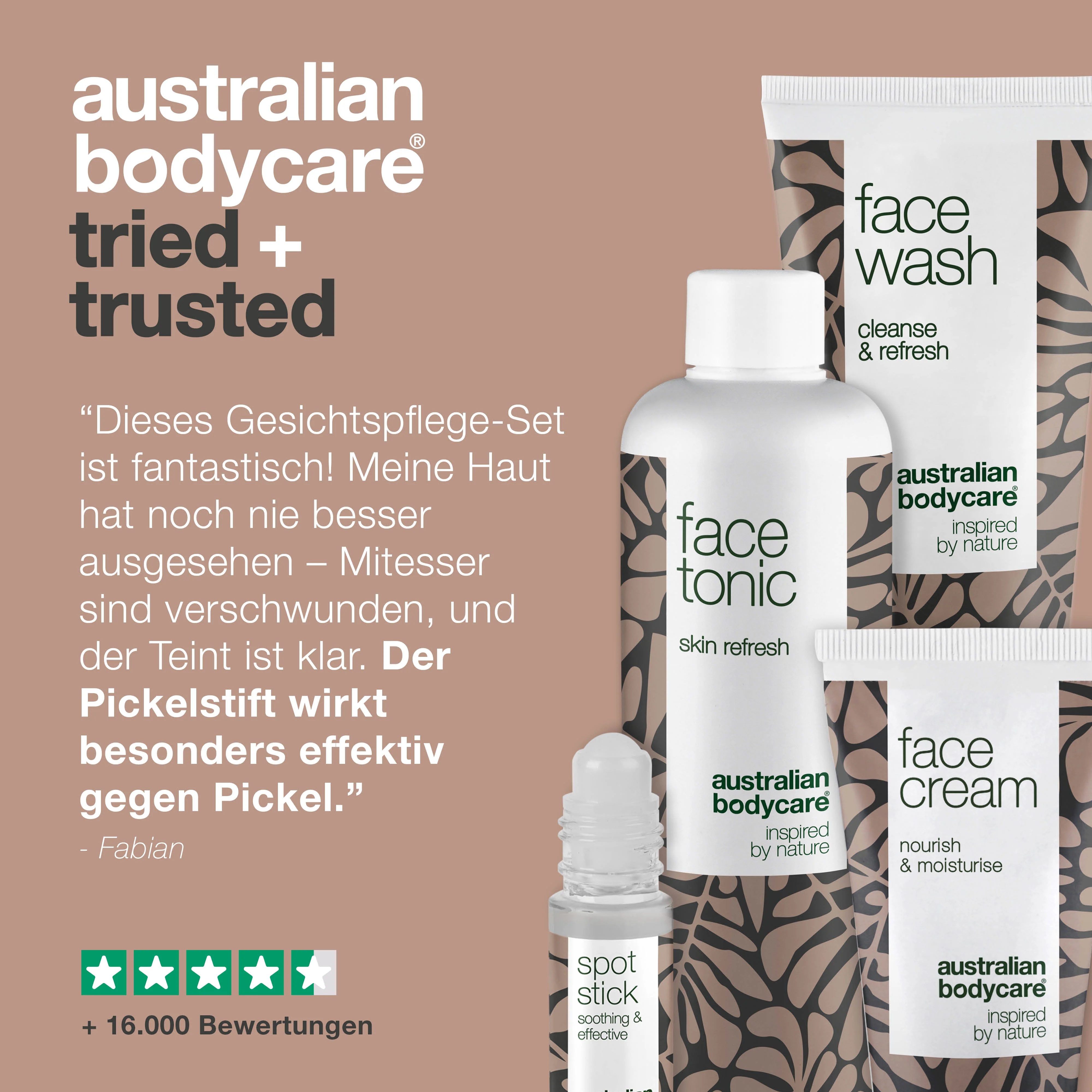 4er Anti Pickel Set für unreine Haut — Gegen Mitesser & Pickel im Gesicht und am hals | Bei roten Flecken und fettiger Haut - Image 5