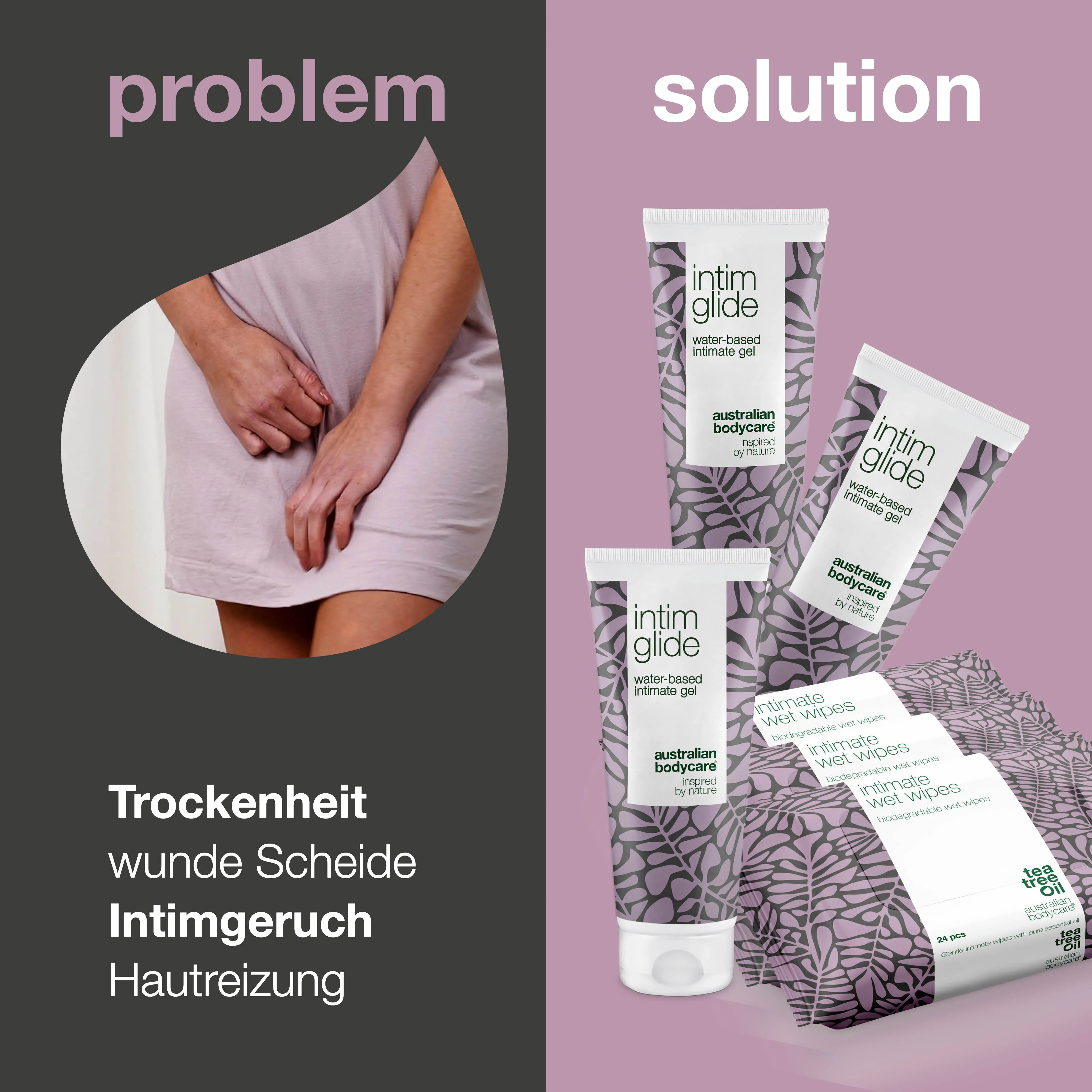 6er-Set zur Pflege von Schmerzen nach dem Sex — Intimset bei Brennen, Juckreiz, Trockenheit und unerwünschtem Geruch im Intimbereich - Image 2