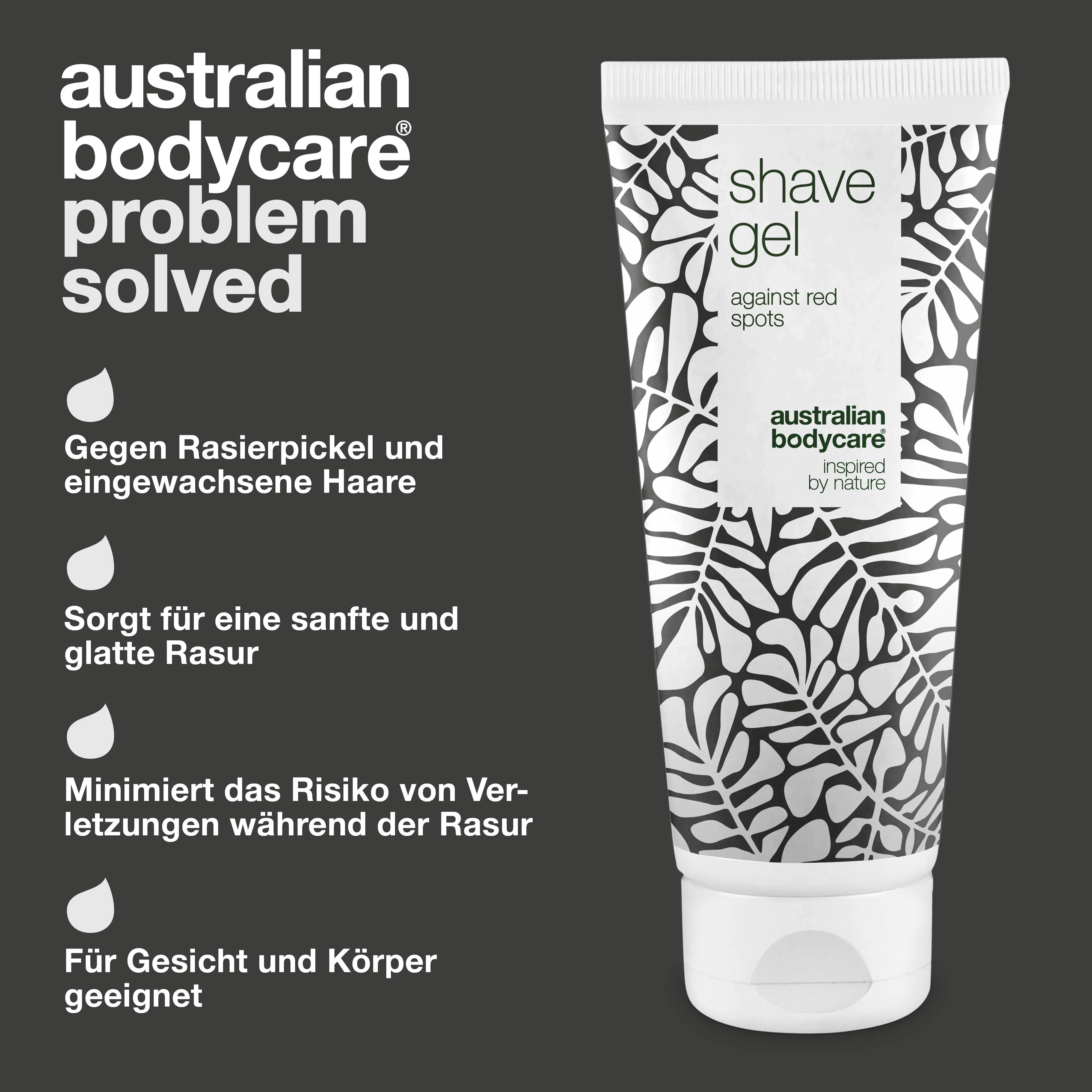 Rasiergel gegen Rasierpickel und Rasurbrand — Transparentes Rasiergel für Männer gegen Rasierpickel, eingewachsene Haare & Rasurbrand - Image 3