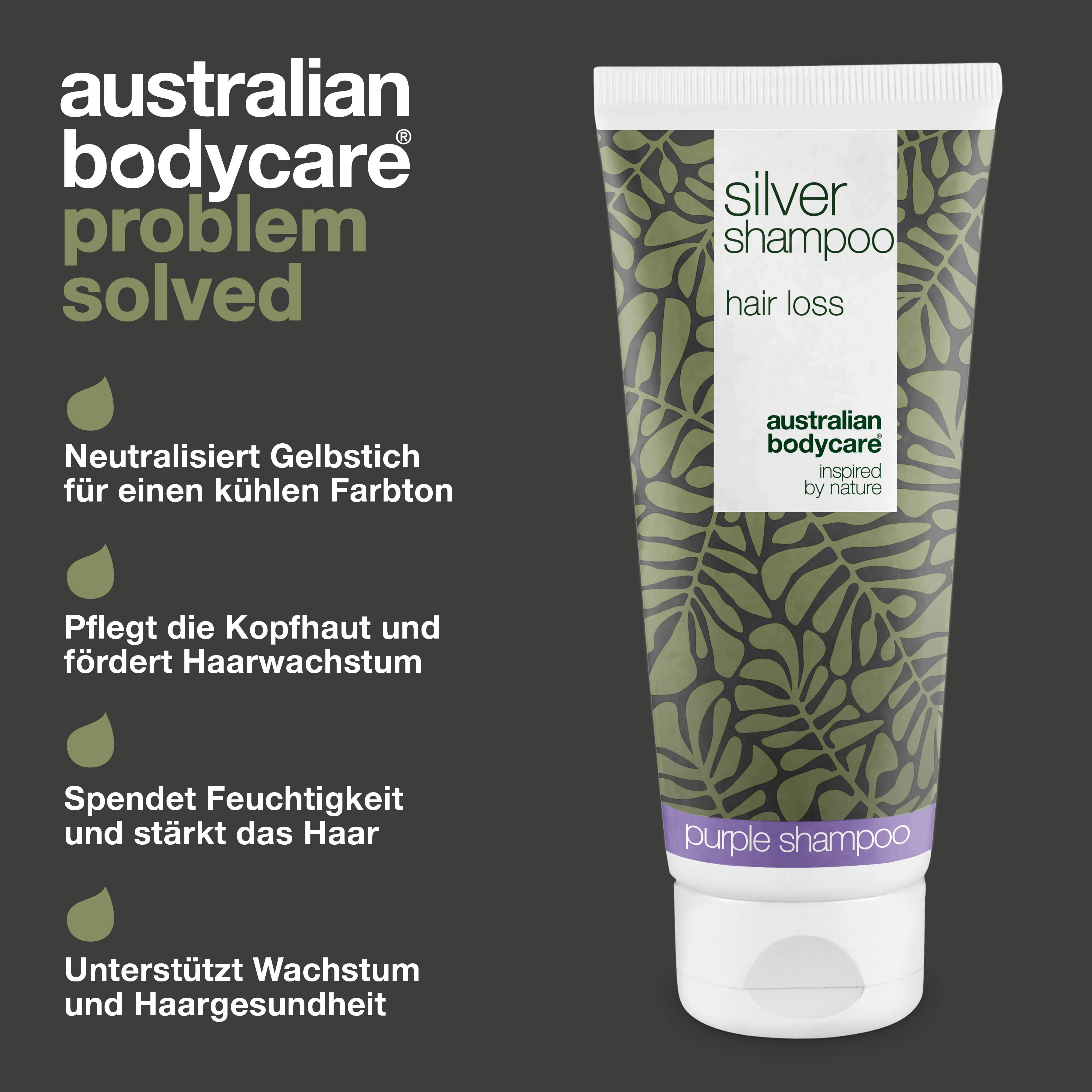 Silbershampoo – Unterstützt Haarwachstum und klaren Farbglanz — Neutralisieren Sie Gelbstiche mit Silbershampoo. Pflegt das Haar und sorgt für strahlendes blondes oder graues Haar. - Image 3