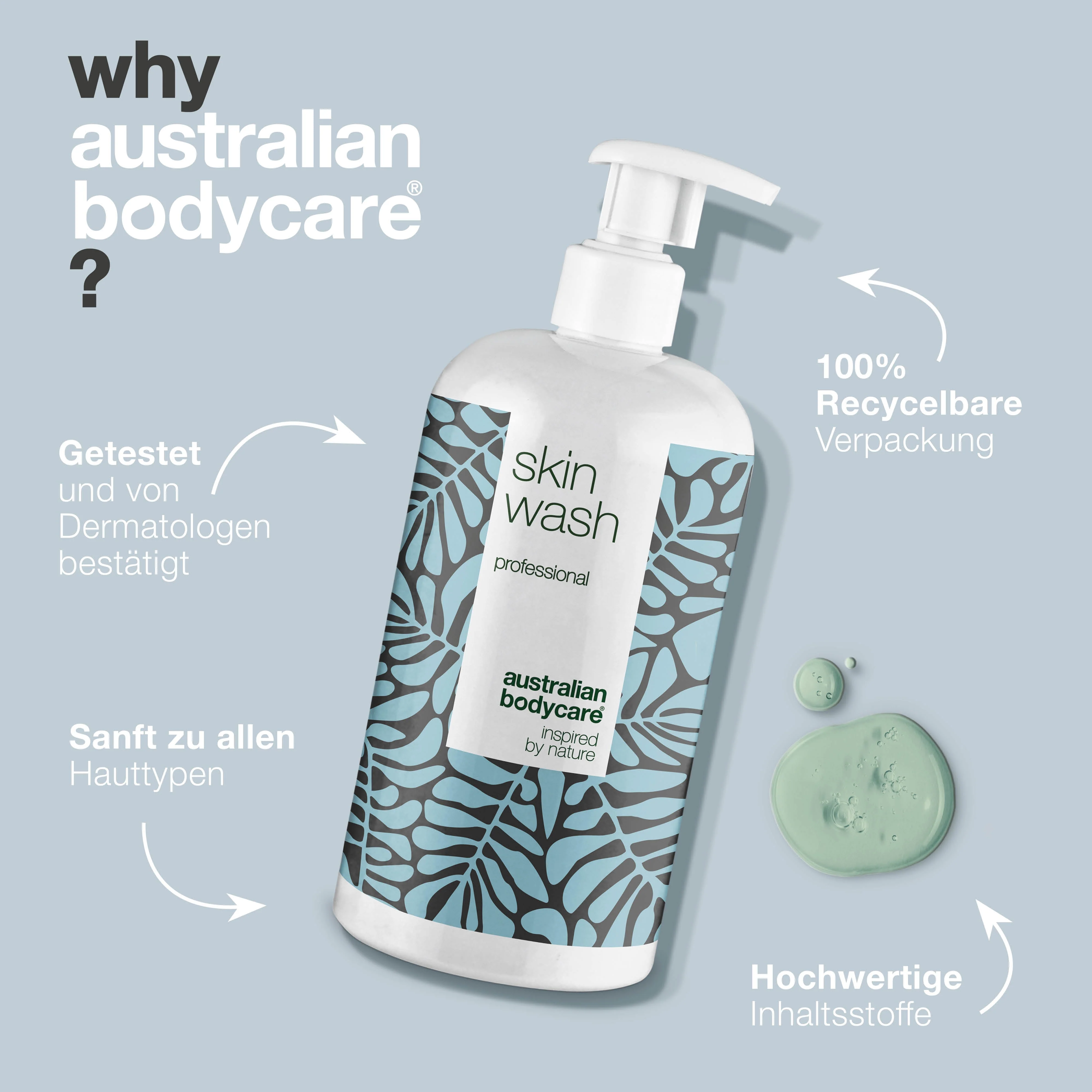 Professionelle Skin Wash — Professionelles Duschgel mit antibakteriellem Teebaumöl - Image 4