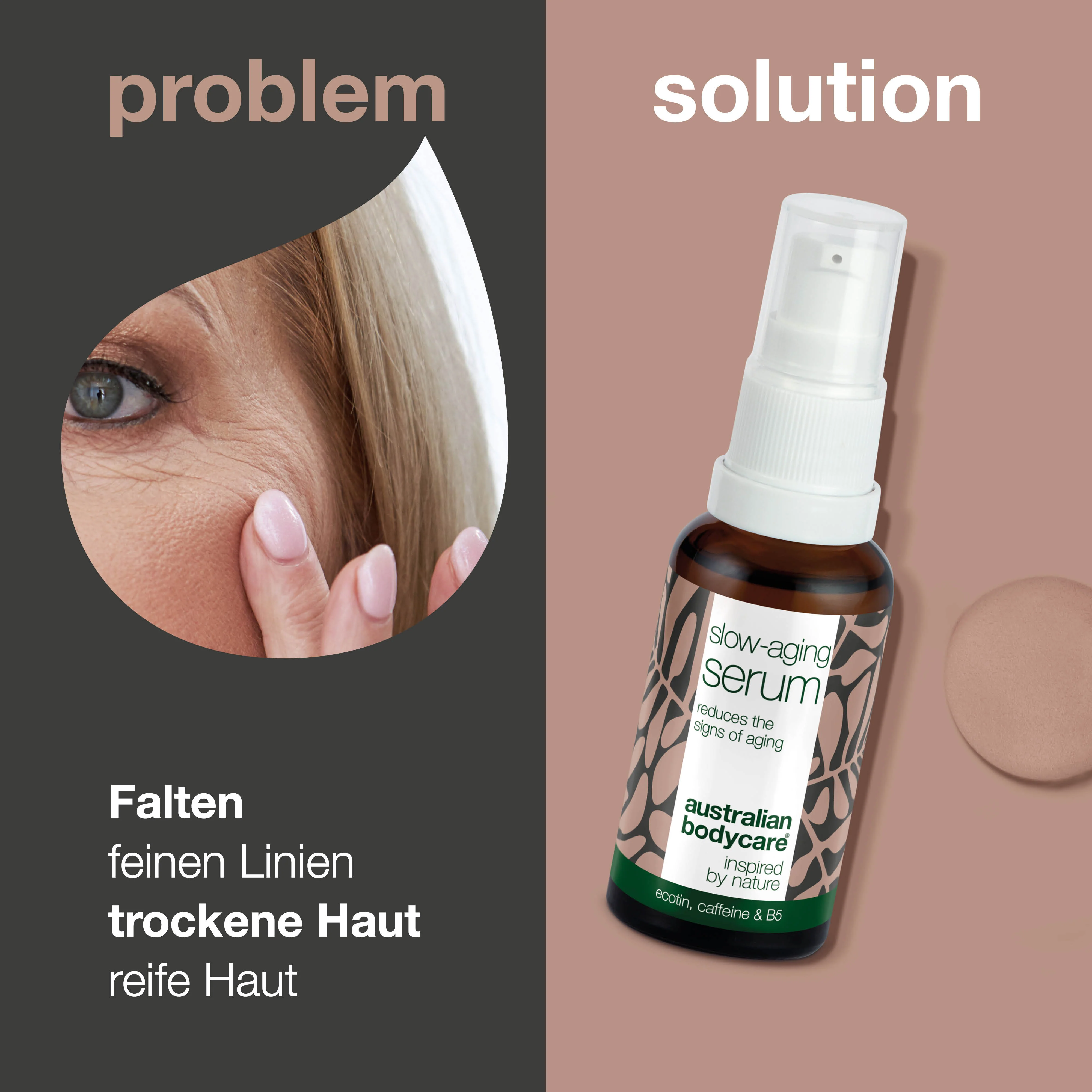 Slow-aging Serum – Effektive Pflege für Falten & reife Haut — Slow-aging Serum spendet Feuchtigkeit, erfrischt und reduziert Falten. Ideal für reife Haut 50+. Jetzt bestellen für glattere Haut. - Image 2