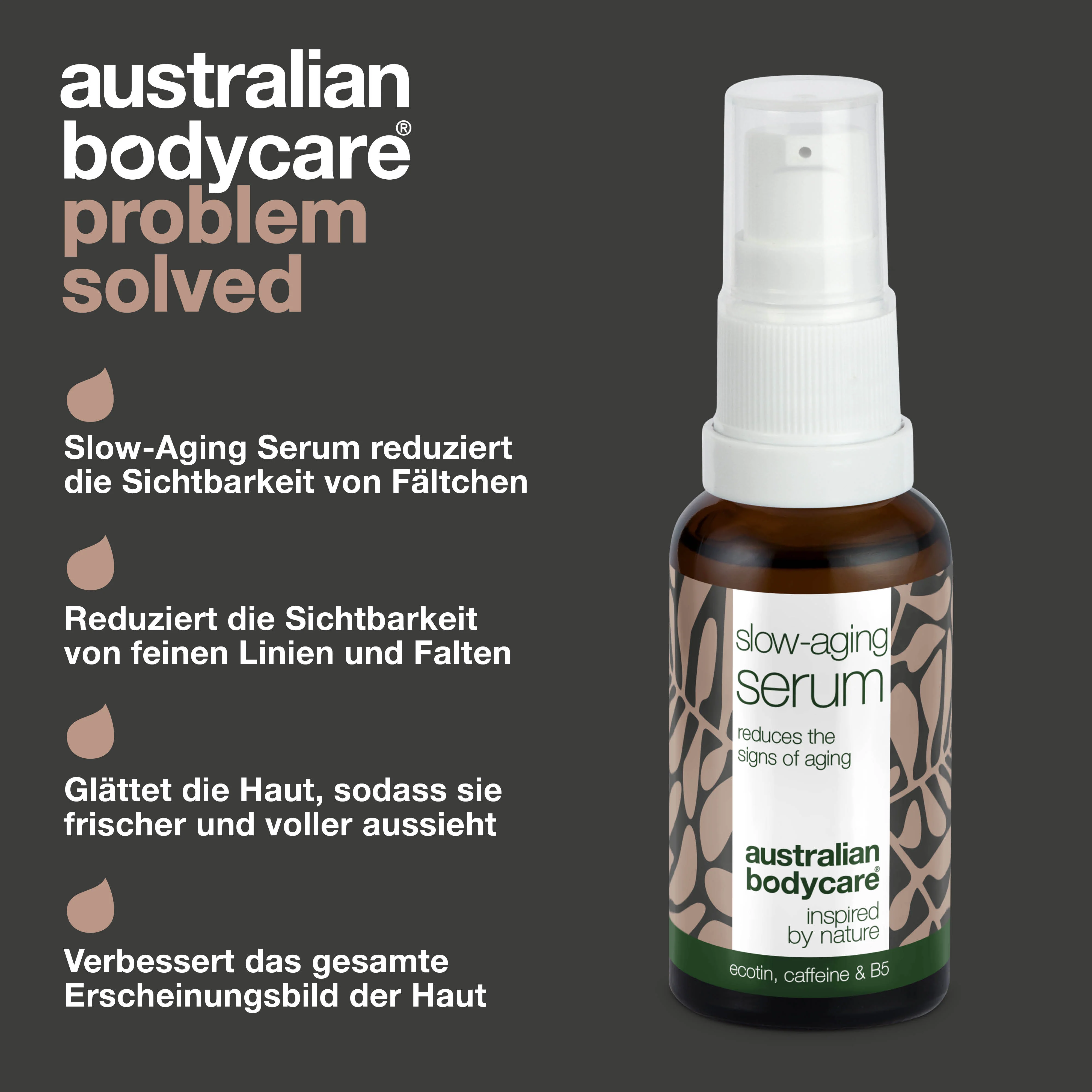 Slow-aging Serum – Effektive Pflege für Falten & reife Haut — Slow-aging Serum spendet Feuchtigkeit, erfrischt und reduziert Falten. Ideal für reife Haut 50+. Jetzt bestellen für glattere Haut. - Image 3