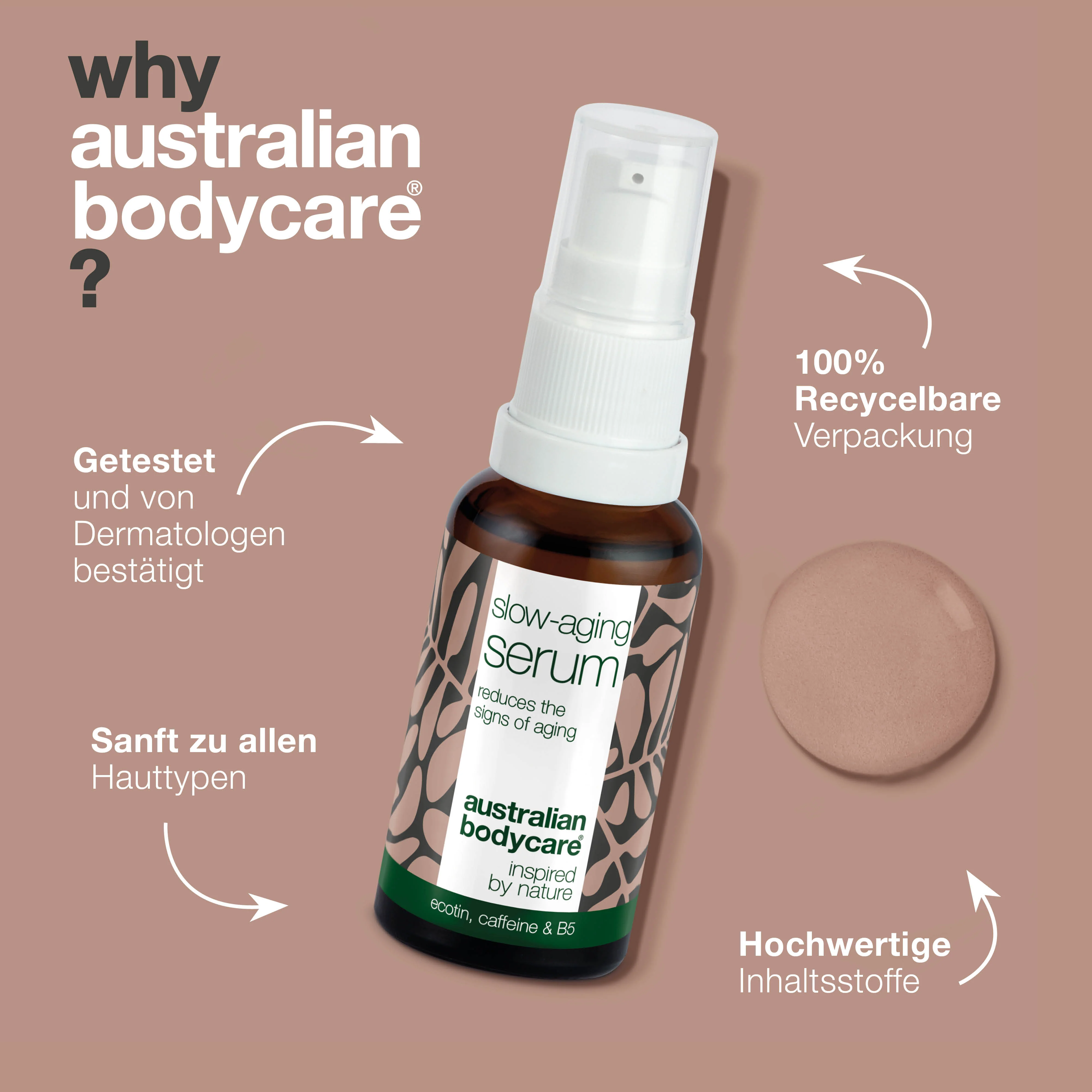 Slow-aging Serum – Effektive Pflege für Falten & reife Haut — Slow-aging Serum spendet Feuchtigkeit, erfrischt und reduziert Falten. Ideal für reife Haut 50+. Jetzt bestellen für glattere Haut. - Image 4