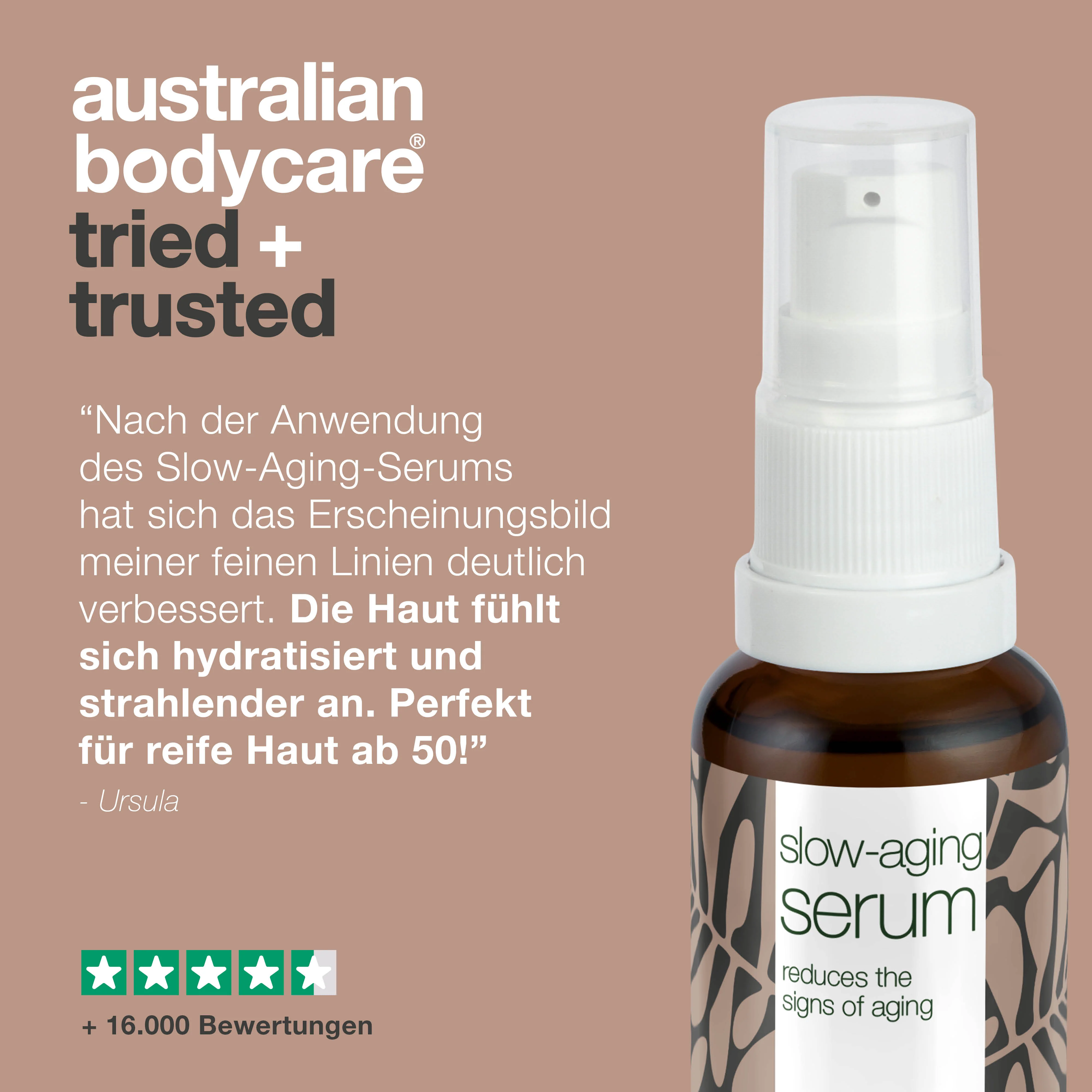 Slow-aging Serum – Effektive Pflege für Falten & reife Haut — Slow-aging Serum spendet Feuchtigkeit, erfrischt und reduziert Falten. Ideal für reife Haut 50+. Jetzt bestellen für glattere Haut. - Image 5