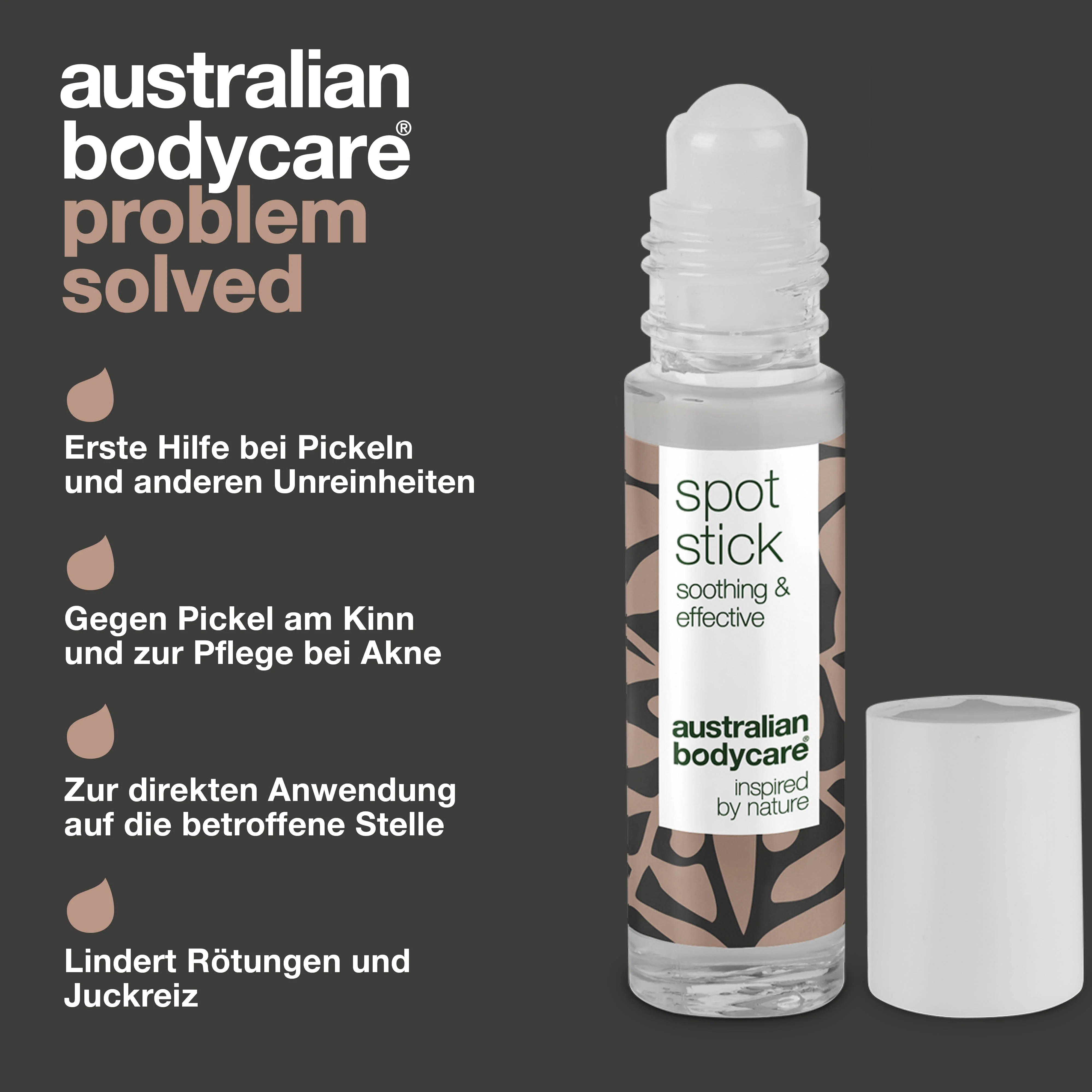 Anti Pickel Stift mit Teebaumöl — Pickelstift mit Teebaumöl | Gegen Pickel am Kinn und zur Pflege bei Akne im Gesicht - Image 3