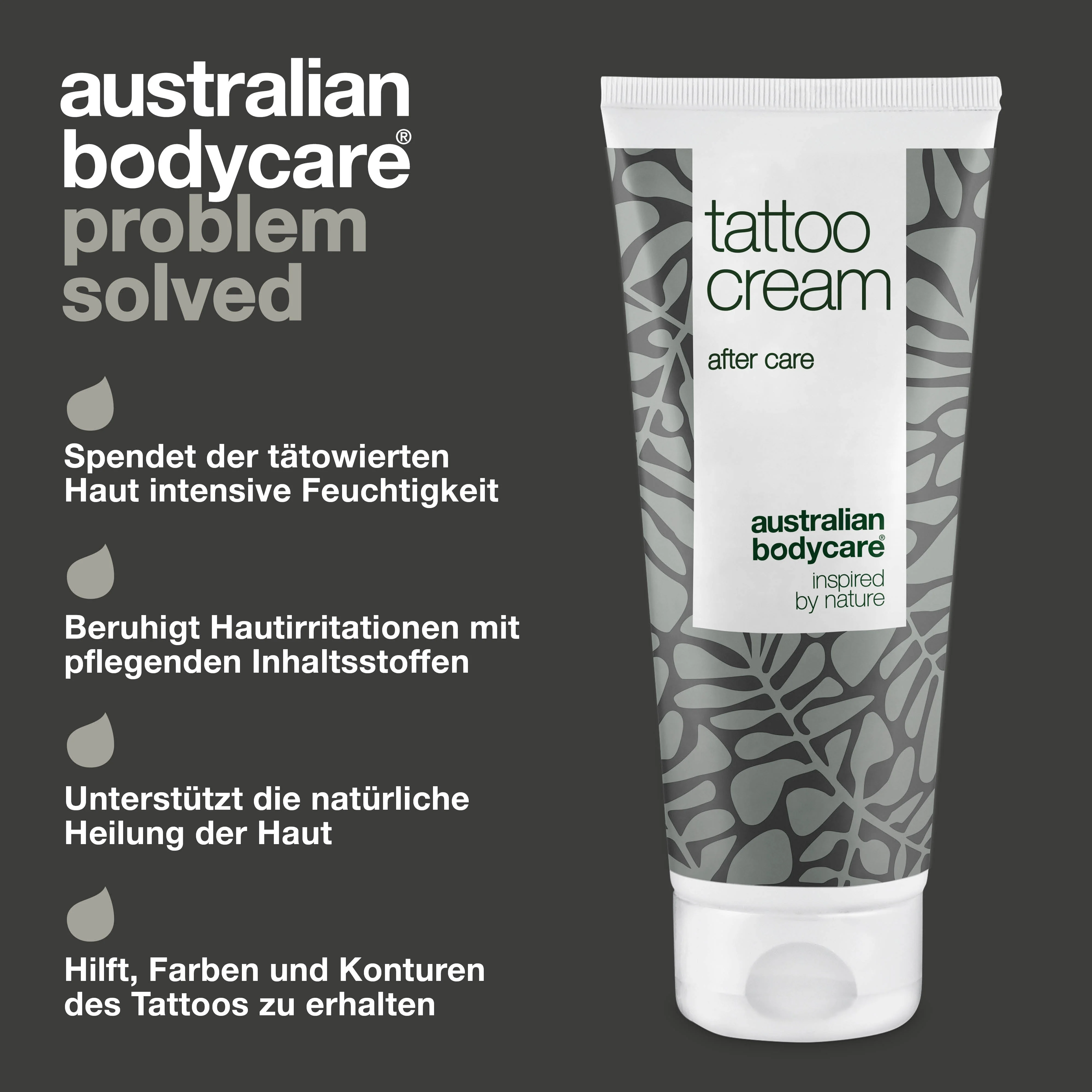 Tattoo Creme – Beruhigt, pflegt & erhält die Farben — Tattoo Creme mit Panthenol & Rizinusöl spendet Feuchtigkeit, schützt und pflegt Tattoos. Hält Farben frisch und die Haut geschmeidig. - Image 3