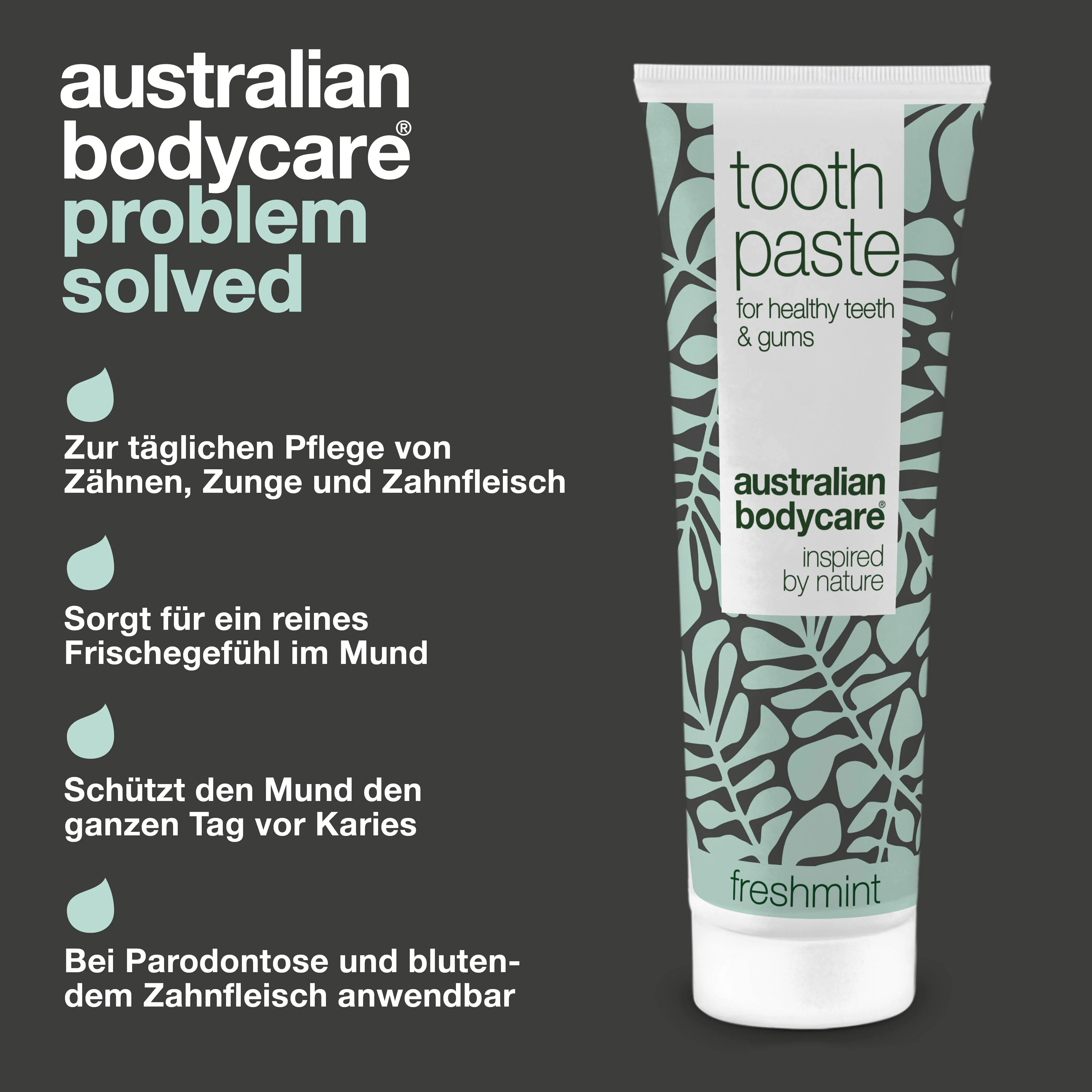 Teebaumöl Zahnpasta — Zahnsteinentferner Zahnpasta zur Pflege bei Parodontose - Image 3