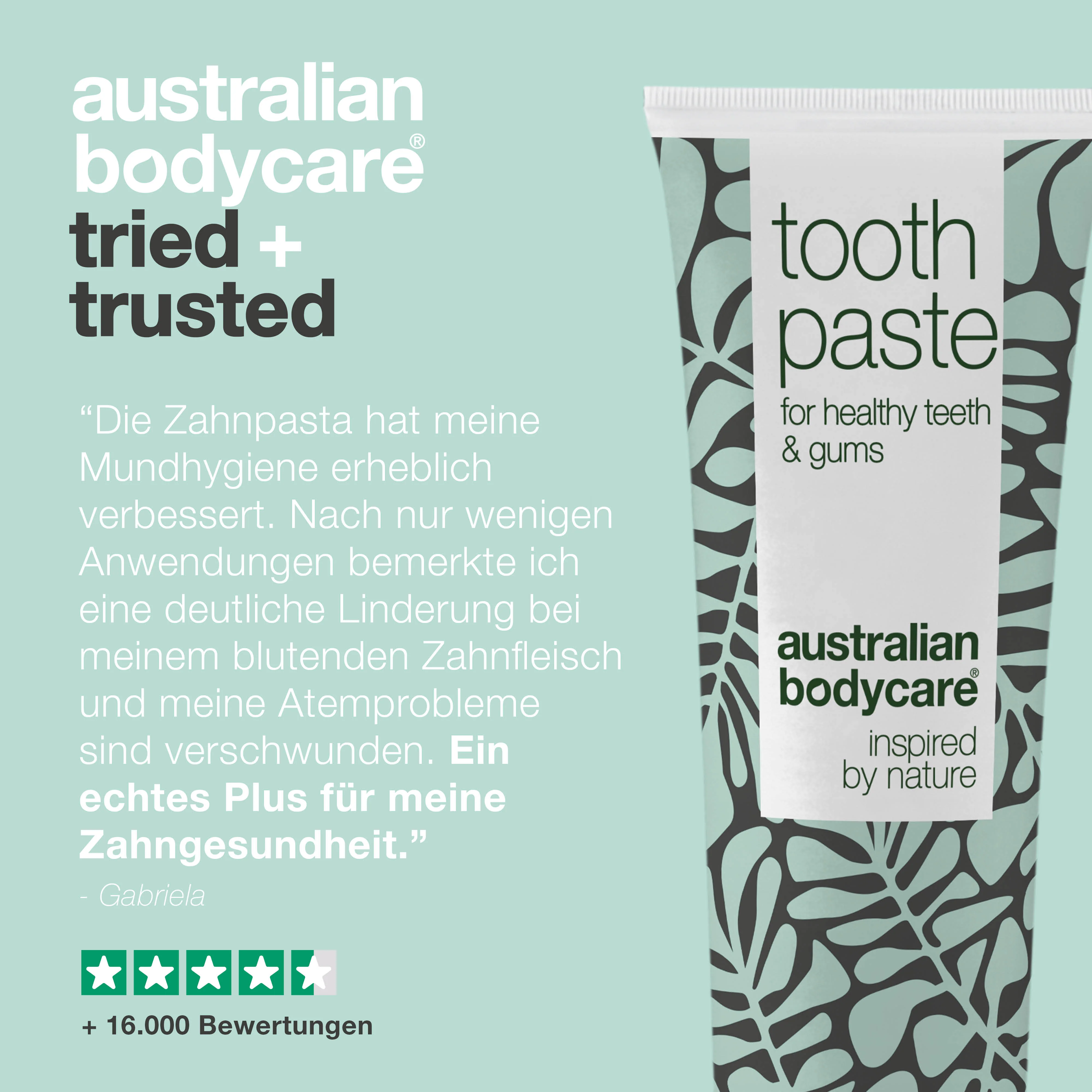 Teebaumöl Zahnpasta — Zahnsteinentferner Zahnpasta zur Pflege bei Parodontose - Image 5
