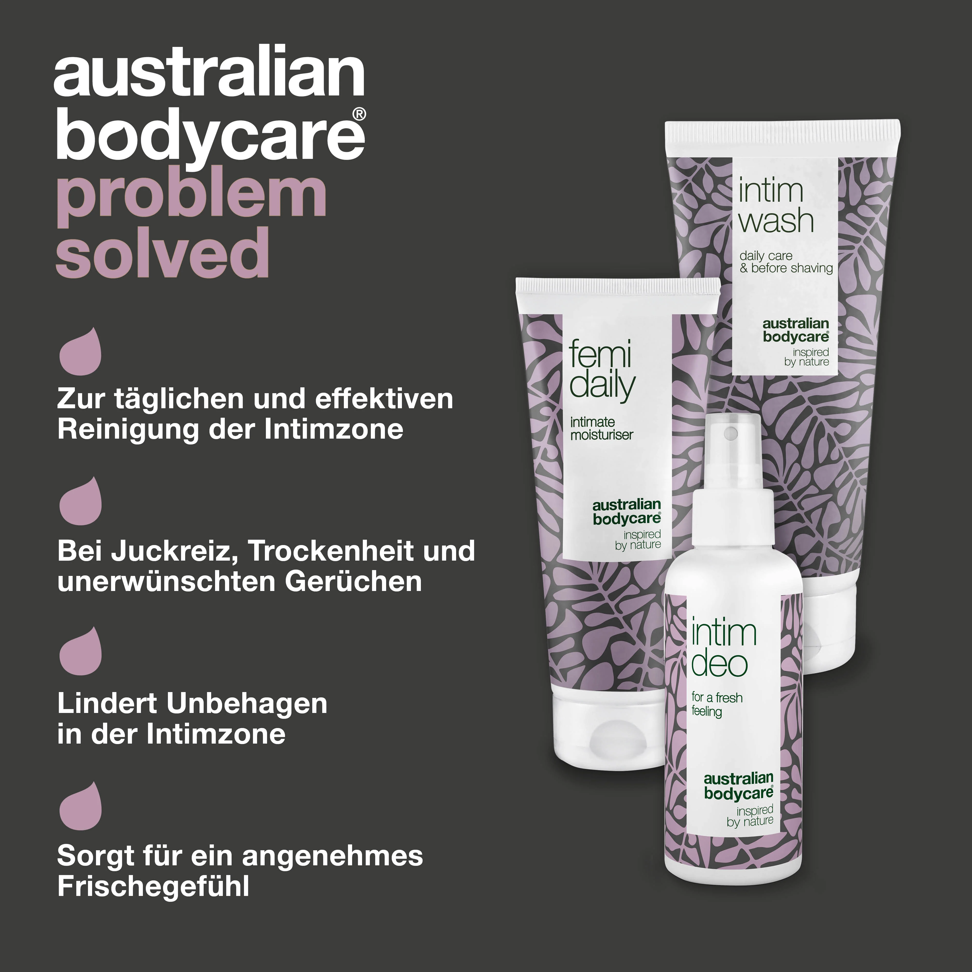 3er Set gegen unangenehmen Geruch im Intimbereich — 3 Intimprodukte gegen Geruch, Juckreiz und Brennen im Intimbereich - Image 3