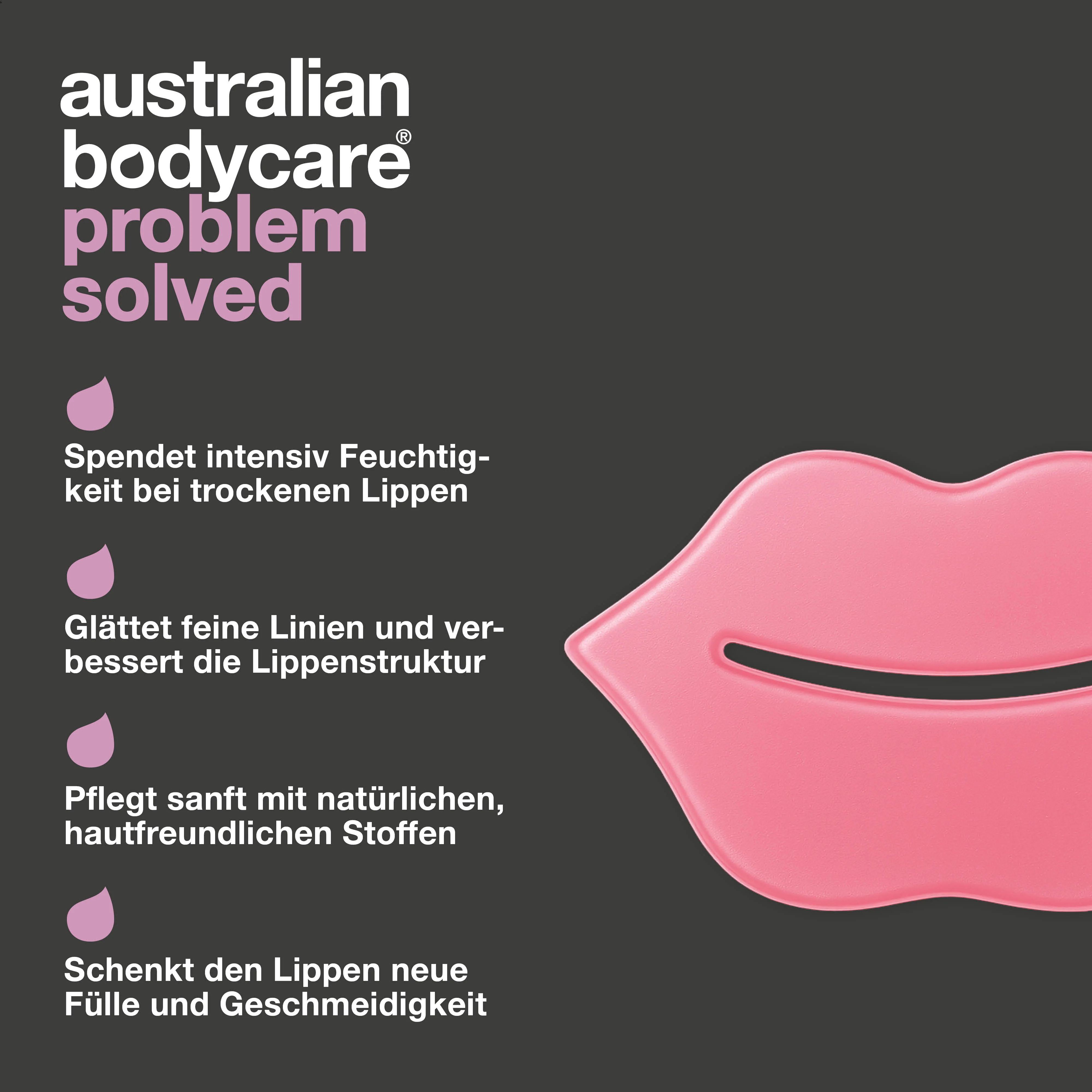Lippenmaske bei trockenen Lippen und Fältchen – mit B12 — Lippenmaske bei trockenen, rissigen Lippen. Pflegt mit B12, Kollagen und Hyaluronsäure. Glättet und spendet Feuchtigkeit. - Image 3
