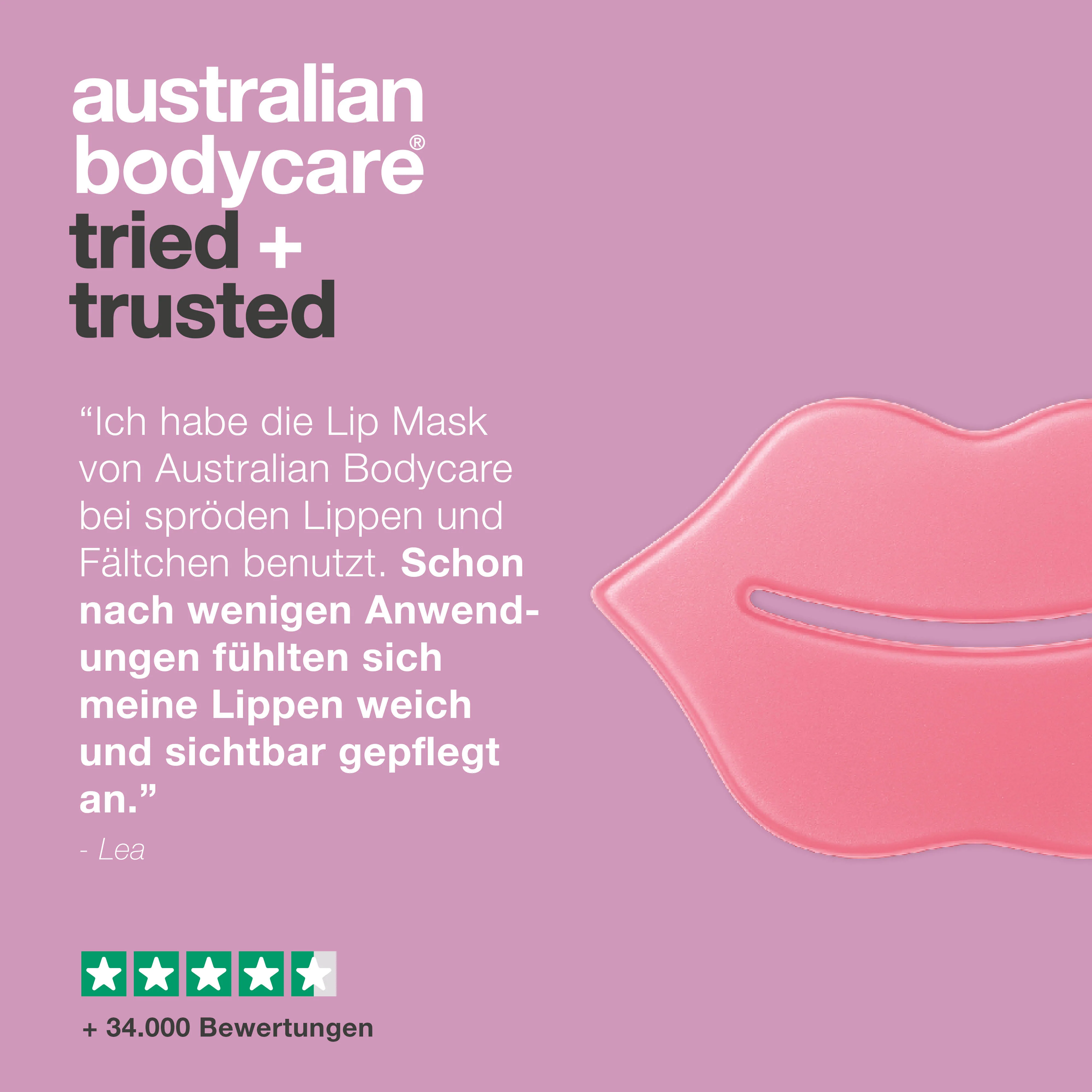 Lippenmaske bei trockenen Lippen und Fältchen – mit B12 — Lippenmaske bei trockenen, rissigen Lippen. Pflegt mit B12, Kollagen und Hyaluronsäure. Glättet und spendet Feuchtigkeit. - Image 5