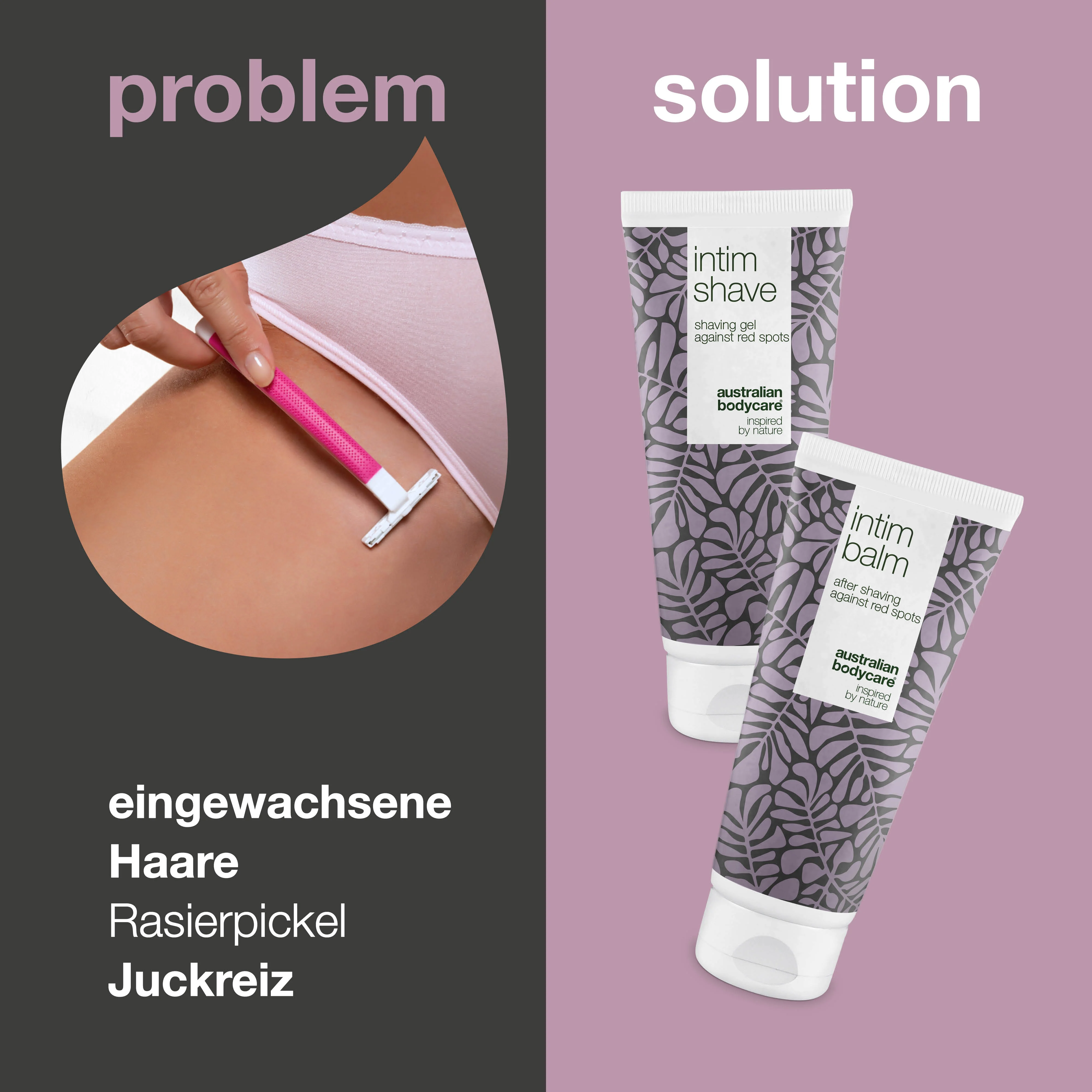XL Set Intimrasur Pickel — Tolles Rasiergel und After Shave Lotion für den Intimbereich gegen eingewachsene Haare - Image 2